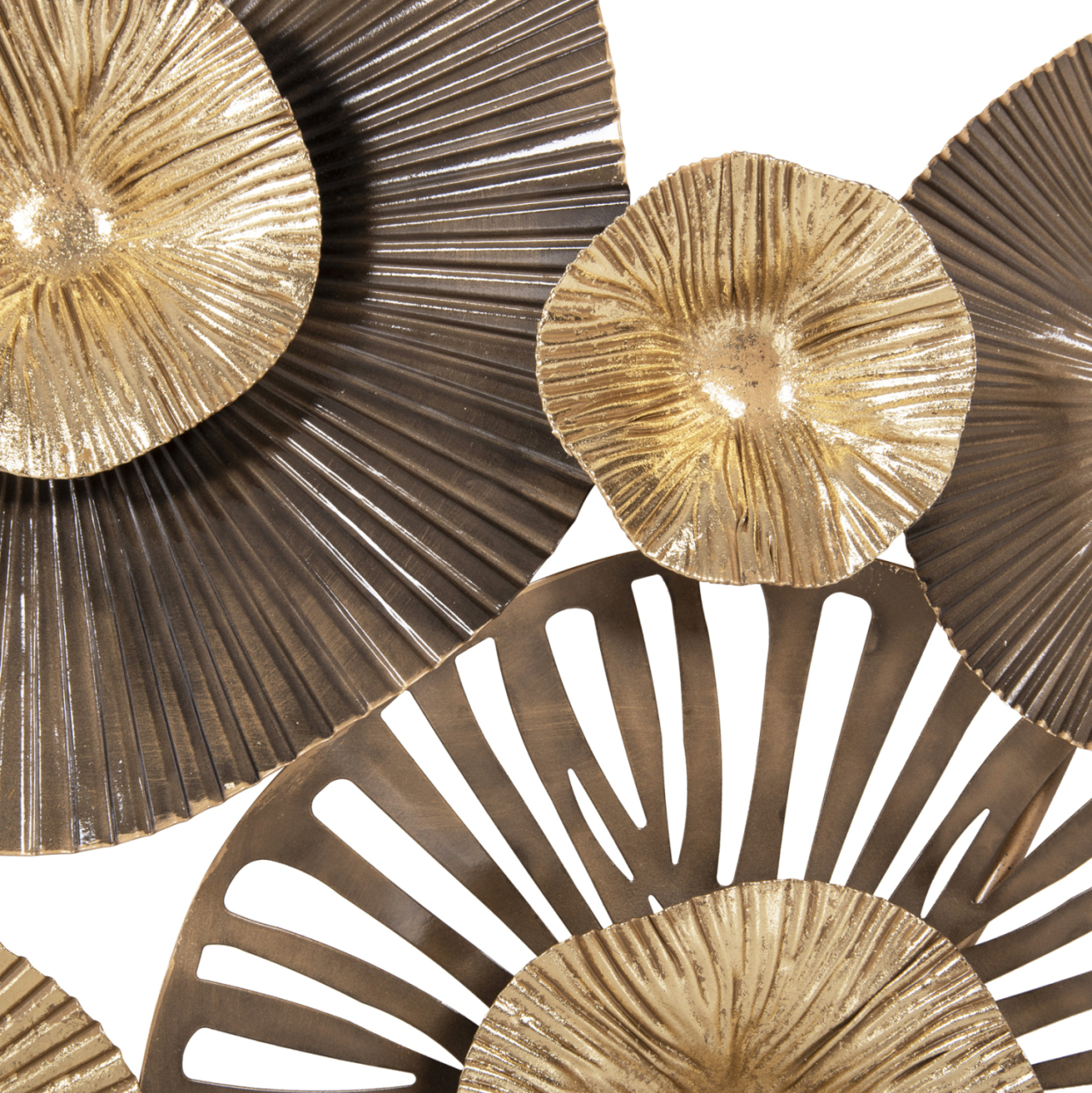 WALL DECOR HM4199 METAL IN EARTH TONES 83x48Hcm. [6]