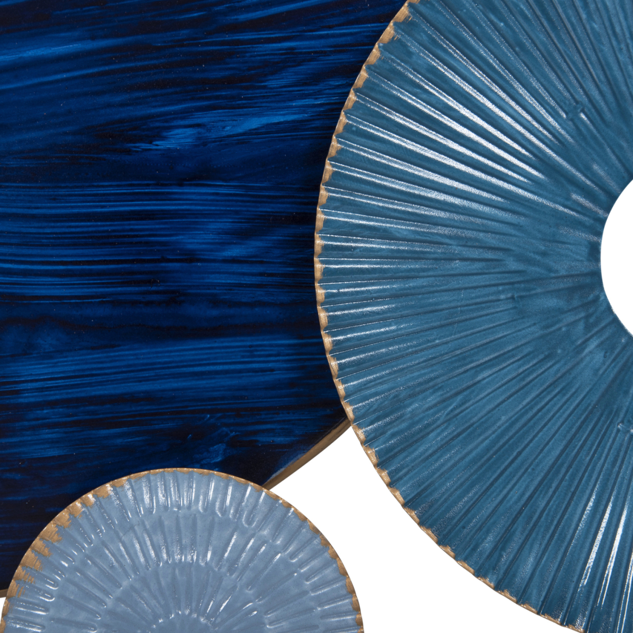 WALL DECOR HM4207 METAL IN BLUE COLORS 87x54 εκ. [6]