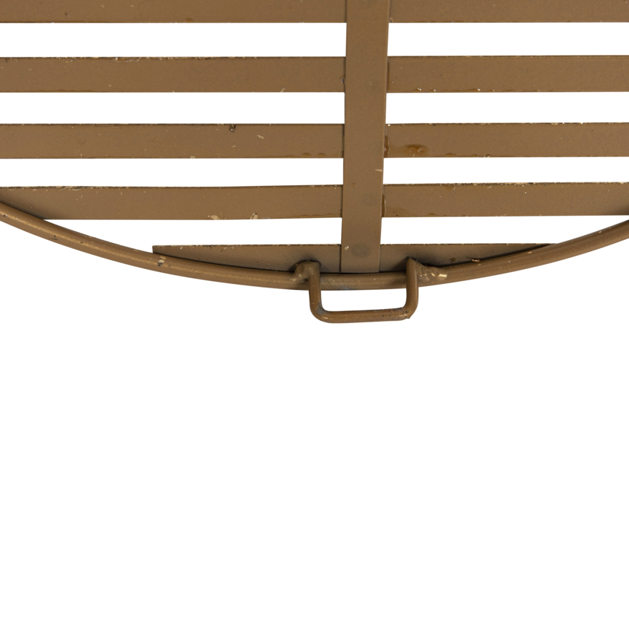 WALL DECOR HM4210 METAL IN BROWN-GOLD 125x39Hcm. [8]