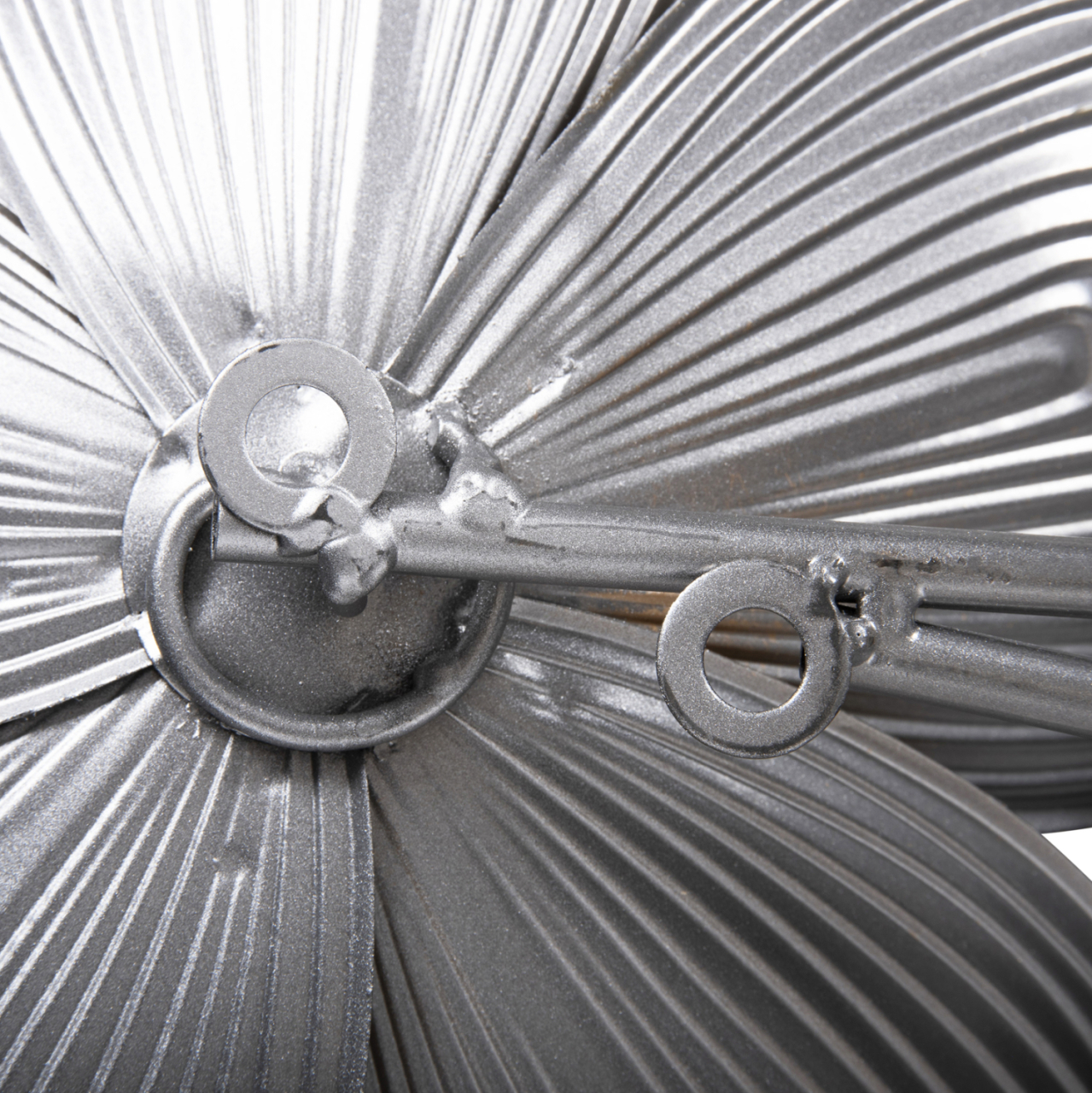 WALL DECOR HM4214 METAL IN WHITE-GREY-GOLD 51x7,5x120cm. [7]