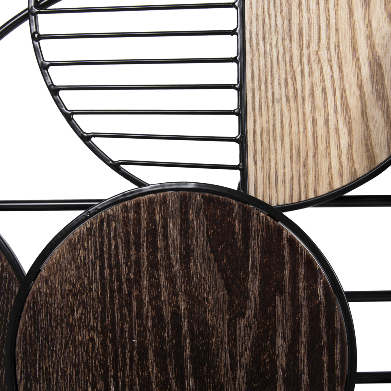 WALL DECOR HM4216 METAL IN EARTH SUBTLE COLORS 135x69 cm. [5]