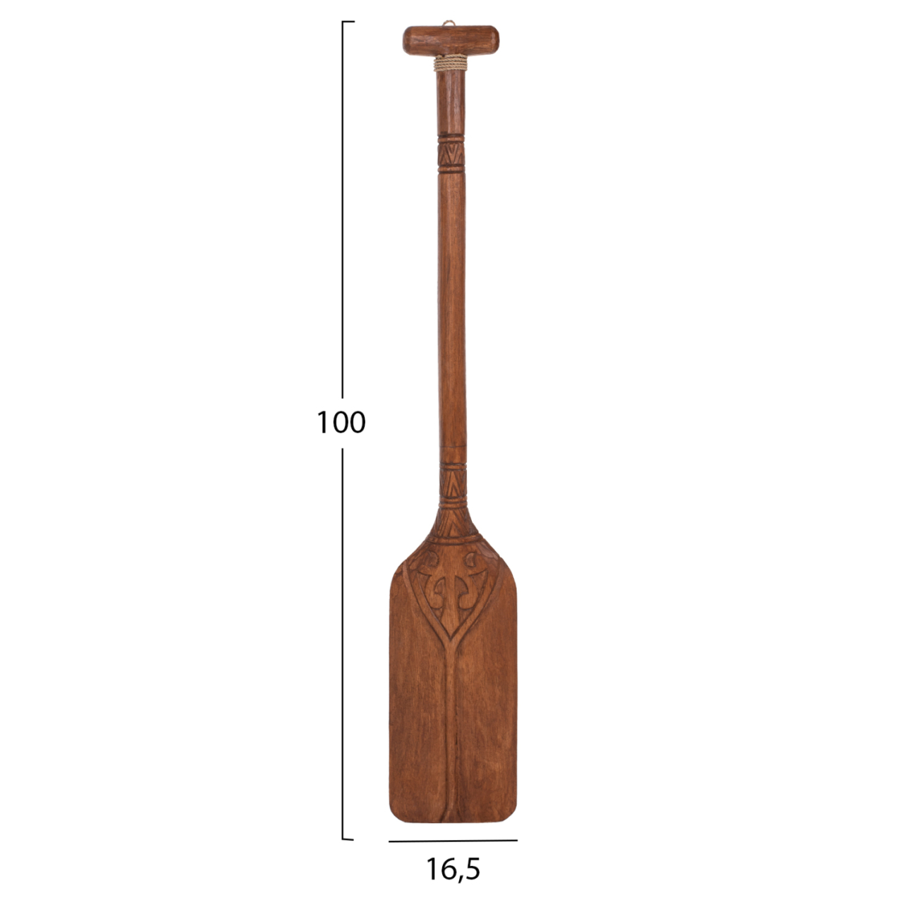 WALL DECOR HM7709.01 SOLID ALBASIA WALNUT COLOR 16,5x100cm [2]