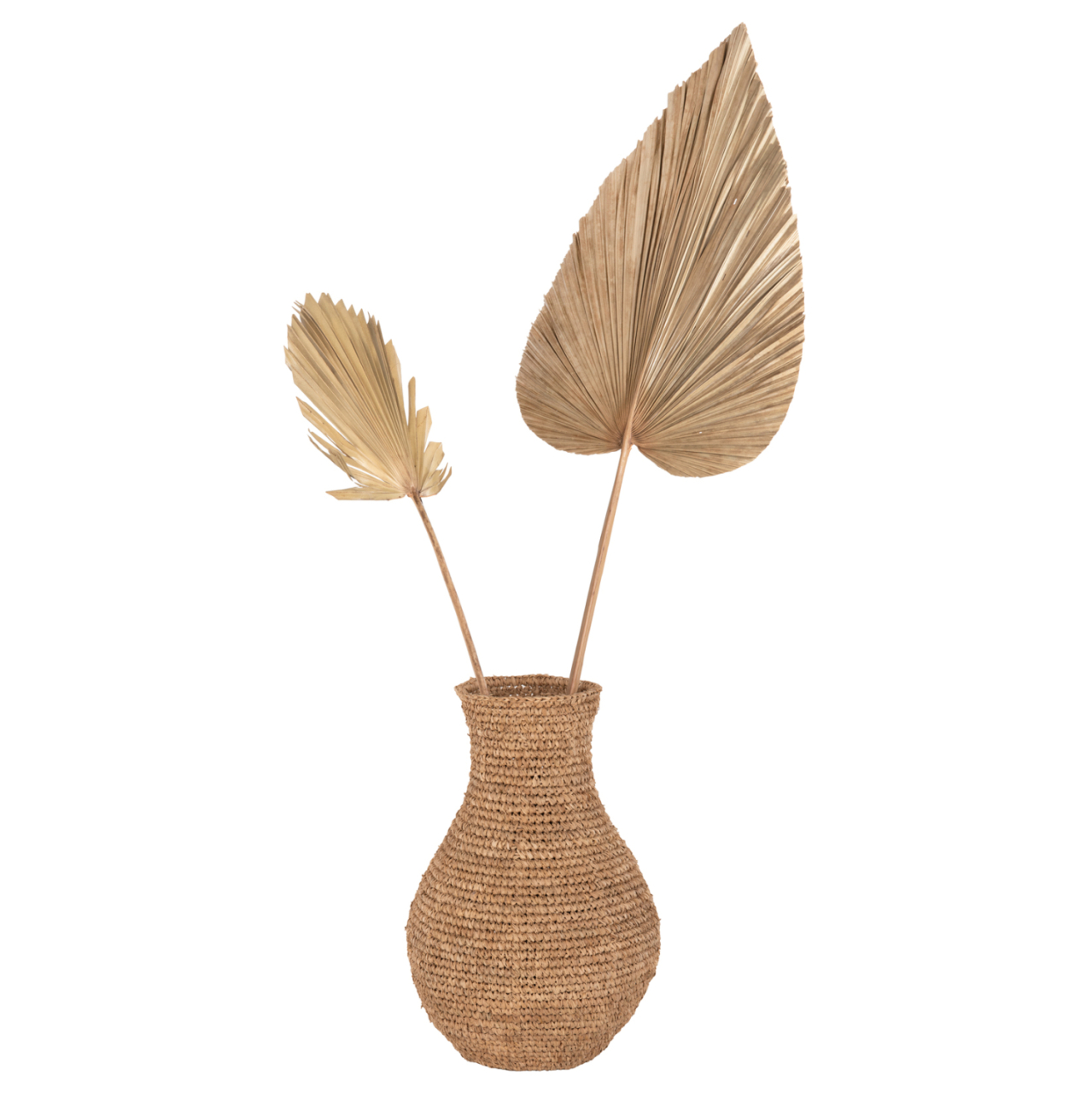 WALL DECOR HM7876 DRIED PALM LEAF IN NATURAL COLOR 30x102x3 cm. [8]