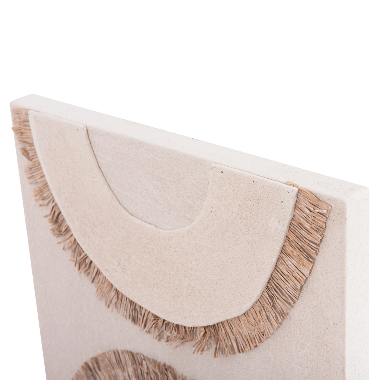 WALL DECOR PANEL RECTANGLE SERIES SANTORINI ΗΜ4535 MDF IN OFF WHITE COLOR-DECOR IN BEIGE 48x4.5(thickness)x60Hcm. [7]