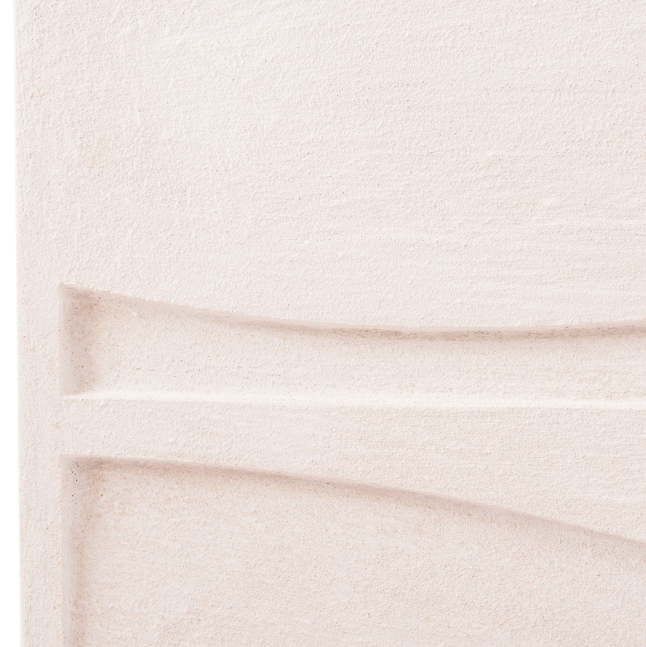 WALL DECOR PANEL RECTANGLE SERIES SANTORINI HM4510 MDF IN OFF-WHITE COLOR 60x4(thickness)x80Hcm. [6]
