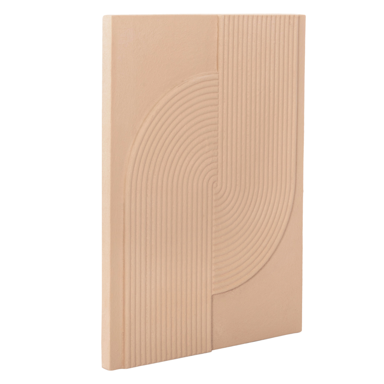 WALL DECOR PANEL RECTANGLE SERIES SANTORINI HM4521 MDF IN BEIGE COLOR 60x4(thickness)x80Hcm. [3]