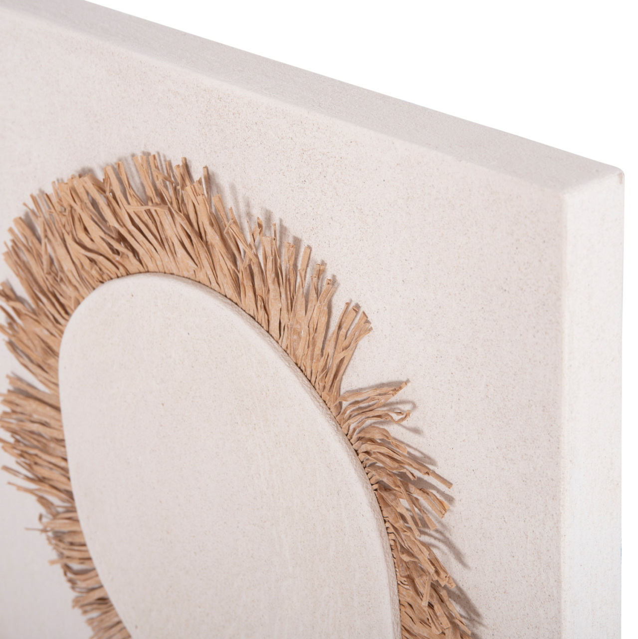 WALL DECOR PANEL RECTANGLE SERIES SANTORINI HM4531 MDF IN OFF WHITE COLOR-DECOR IN BEIGE 80x4.5(thickness)x120Hcm. [4]