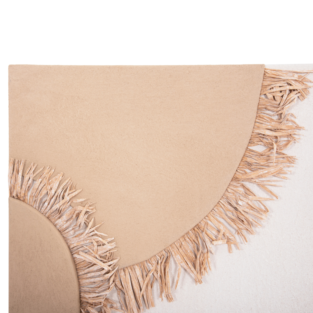 WALL DECOR PANEL RECTANGLE SERIES SANTORINI HM4533 MDF IN OFF WHITE-BROWN COLOR-DECOR IN BEIGE 60x4.5(thickness)x80Hcm. [4]