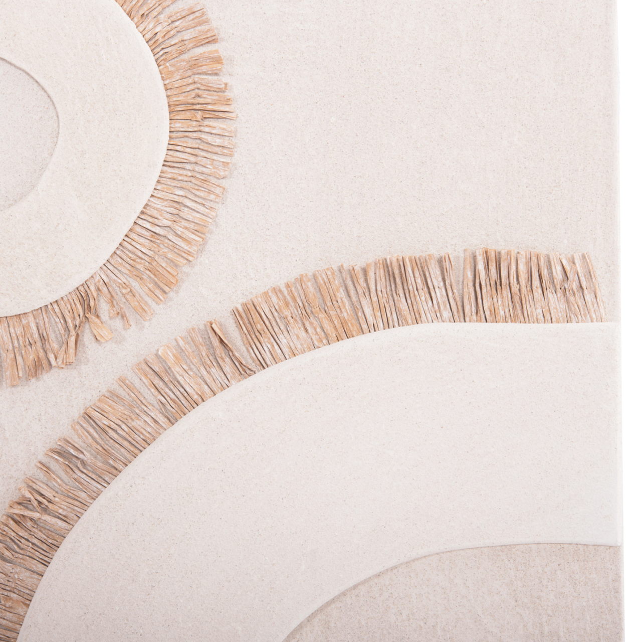 WALL DECOR PANEL RECTANGLE SERIES SANTORINI HM4534 MDF IN OFF WHITE COLOR-DECOR IN BEIGE 48x4.5(thickness)x60Hcm. [5]