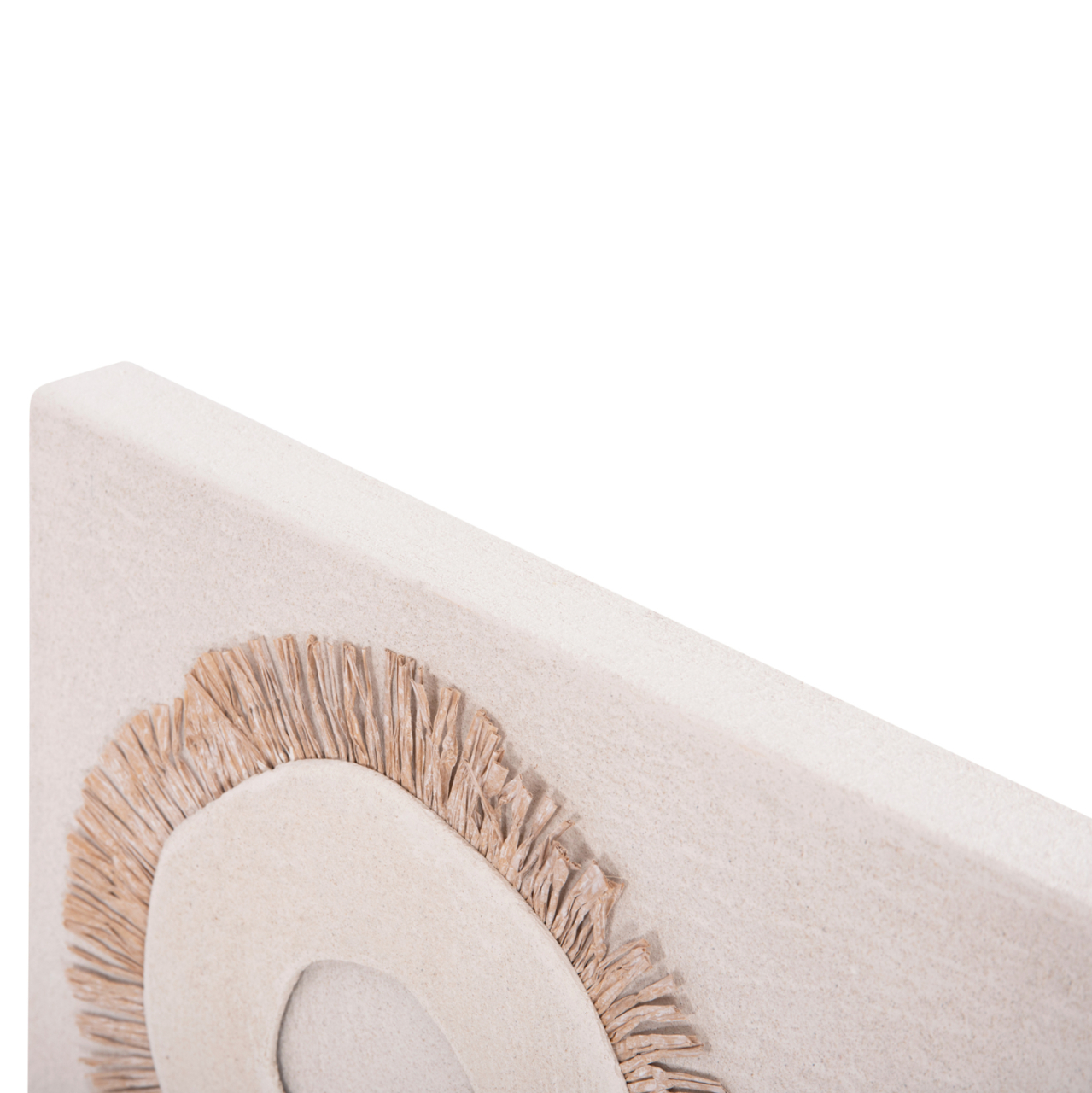 WALL DECOR PANEL RECTANGLE SERIES SANTORINI HM4534 MDF IN OFF WHITE COLOR-DECOR IN BEIGE 48x4.5(thickness)x60Hcm. [4]