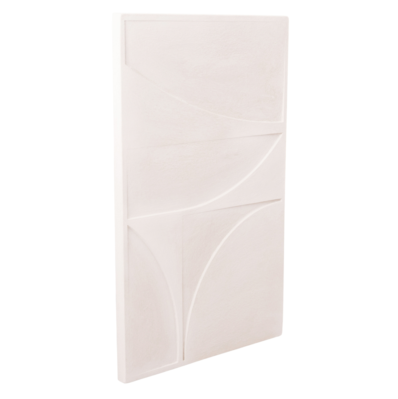 WALL DECOR PANEL SERIES SANTORINI HM4505 MDF IN OFF-WHITE COLOR 80x4(thickness)x120Hcm. [3]