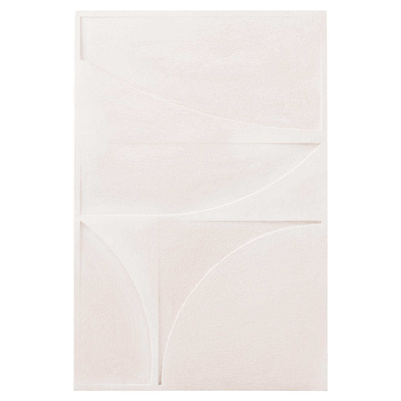 WALL DECOR PANEL SERIES SANTORINI HM4505 MDF IN OFF-WHITE COLOR 80x4(thickness)x120Hcm. [1]