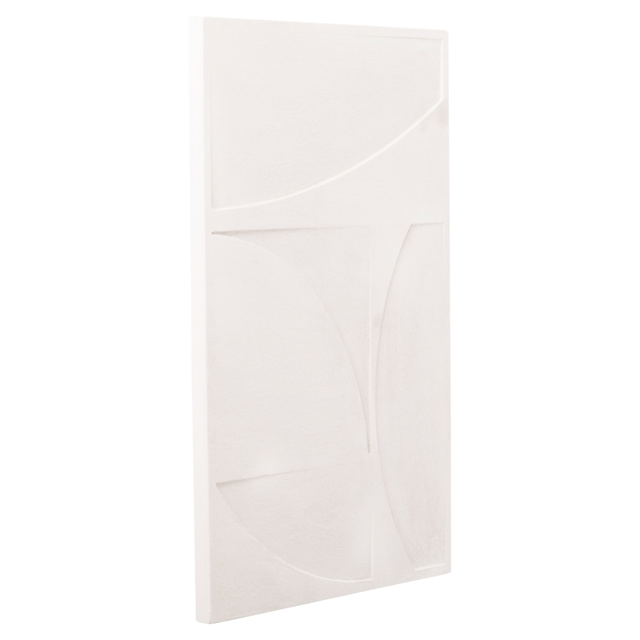 WALL DECOR PANEL SERIES SANTORINI HM4506 MDF IN OFF-WHITE COLOR 80x4(thickness)x120Hcm. [3]