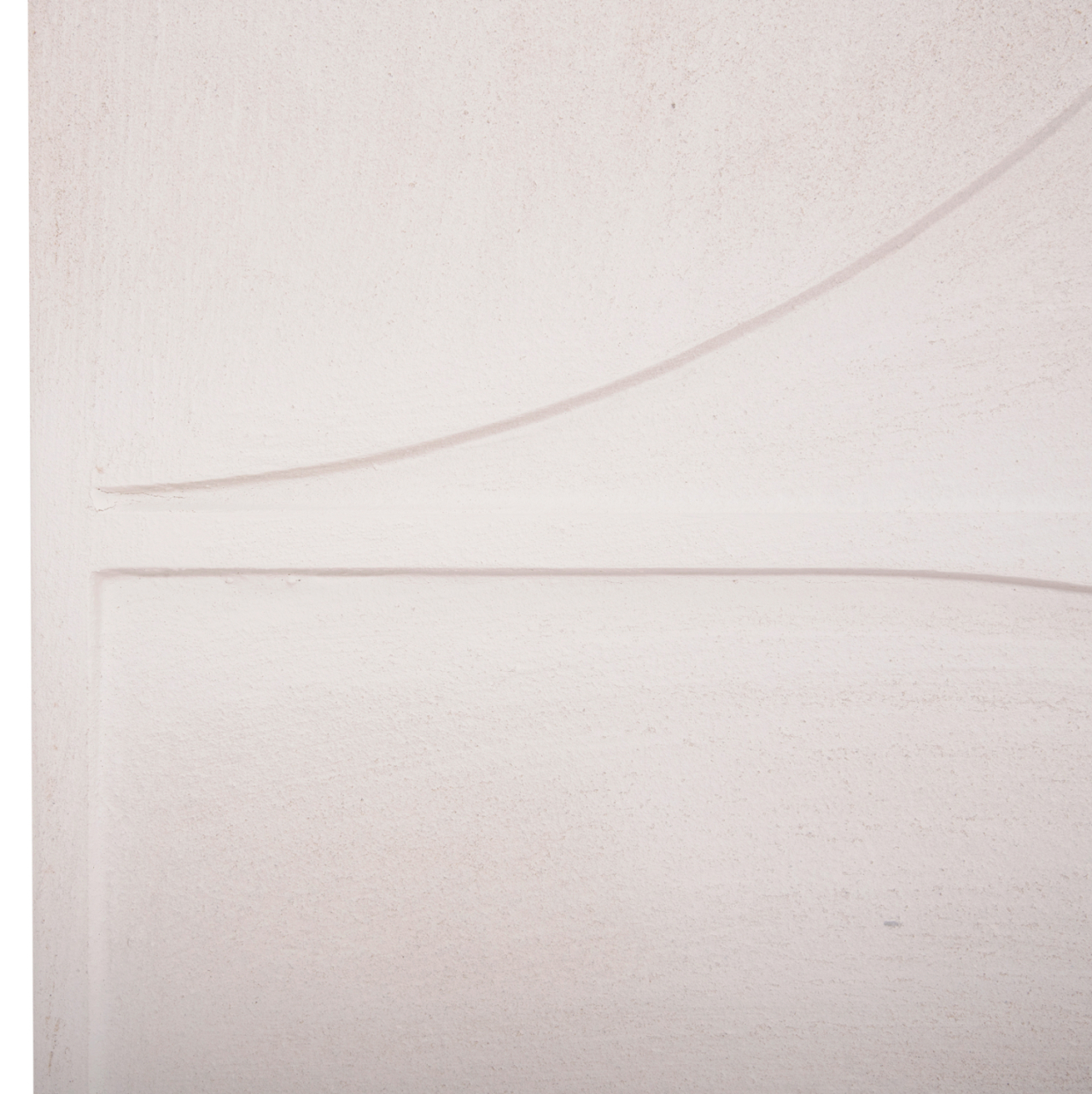 WALL DECOR PANEL SQUARE SERIES SANTORINI HM4507 MDF IN OFF-WHITE COLOR 80x4(thickness)x80Hcm. [4]