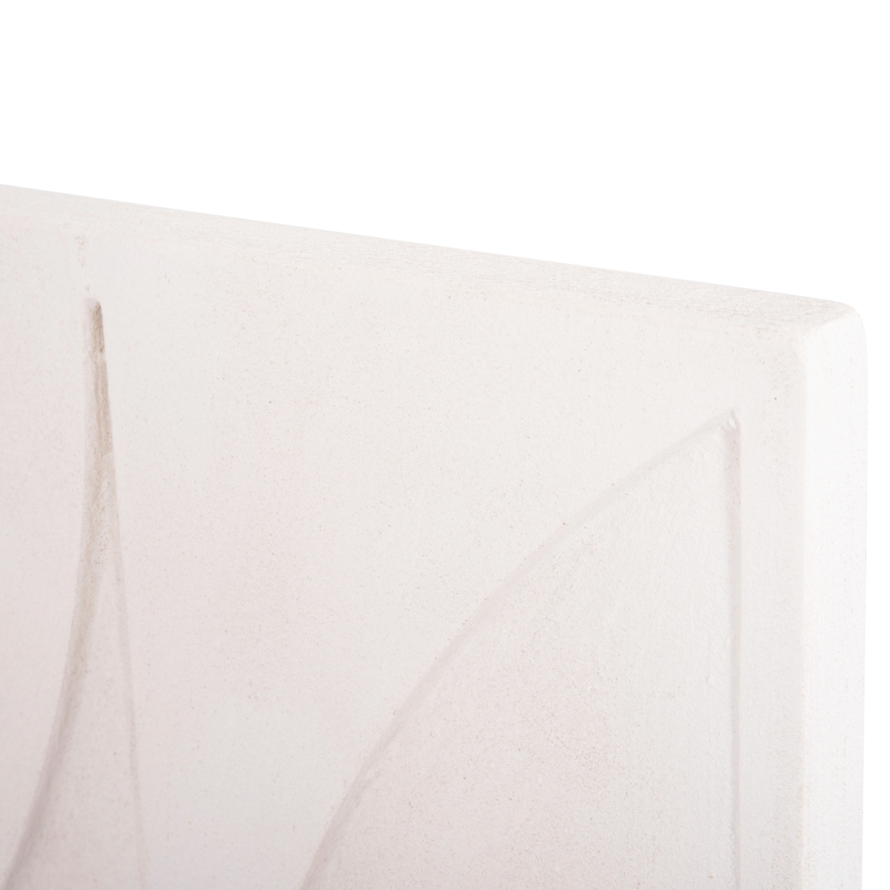WALL DECOR PANEL SQUARE SERIES SANTORINI HM4507 MDF IN OFF-WHITE COLOR 80x4(thickness)x80Hcm. [5]
