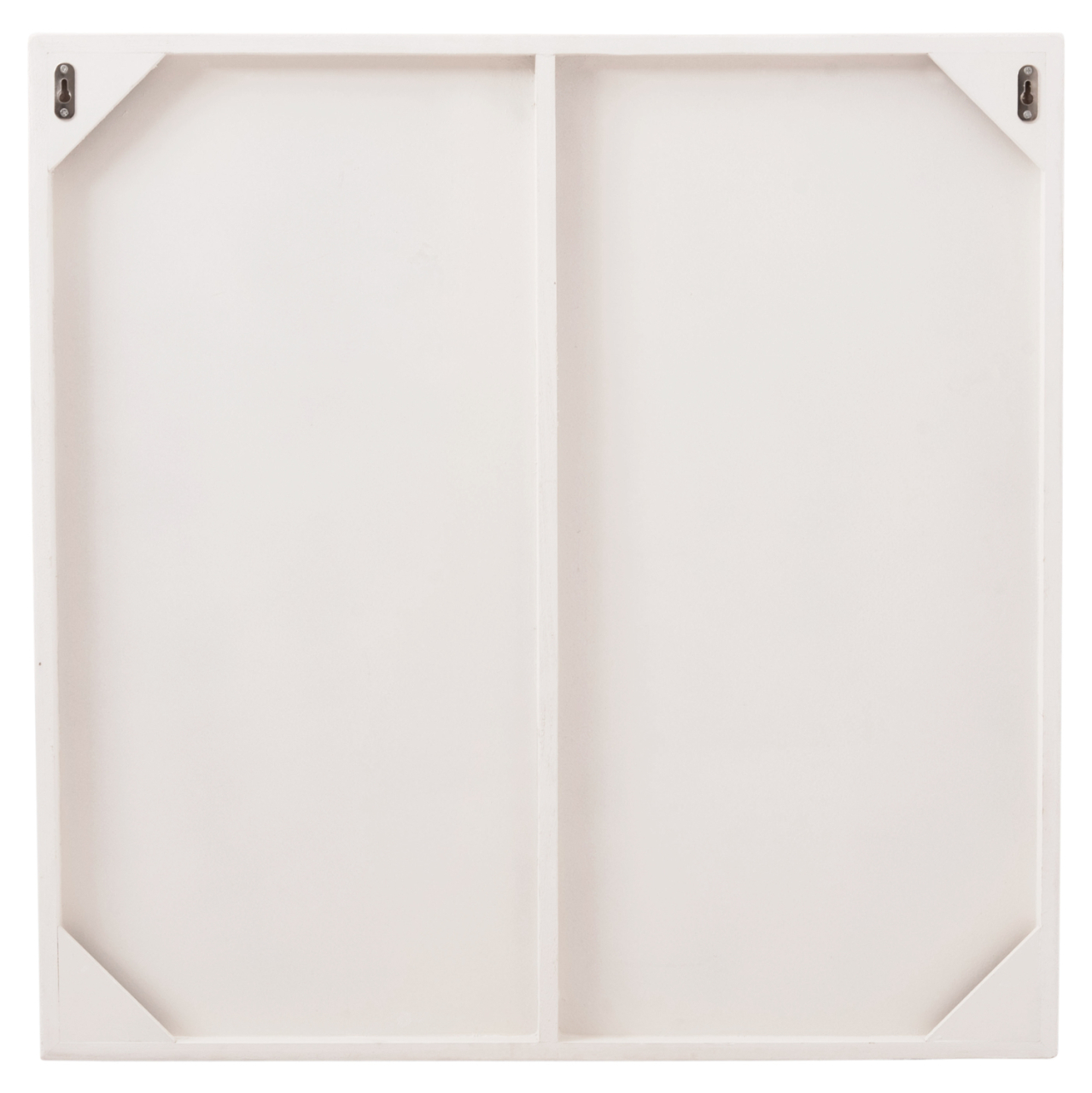 WALL DECOR PANEL SQUARE SERIES SANTORINI HM4508 MDF IN OFF-WHITE COLOR 80x4(thickness)x80Hcm. [6]