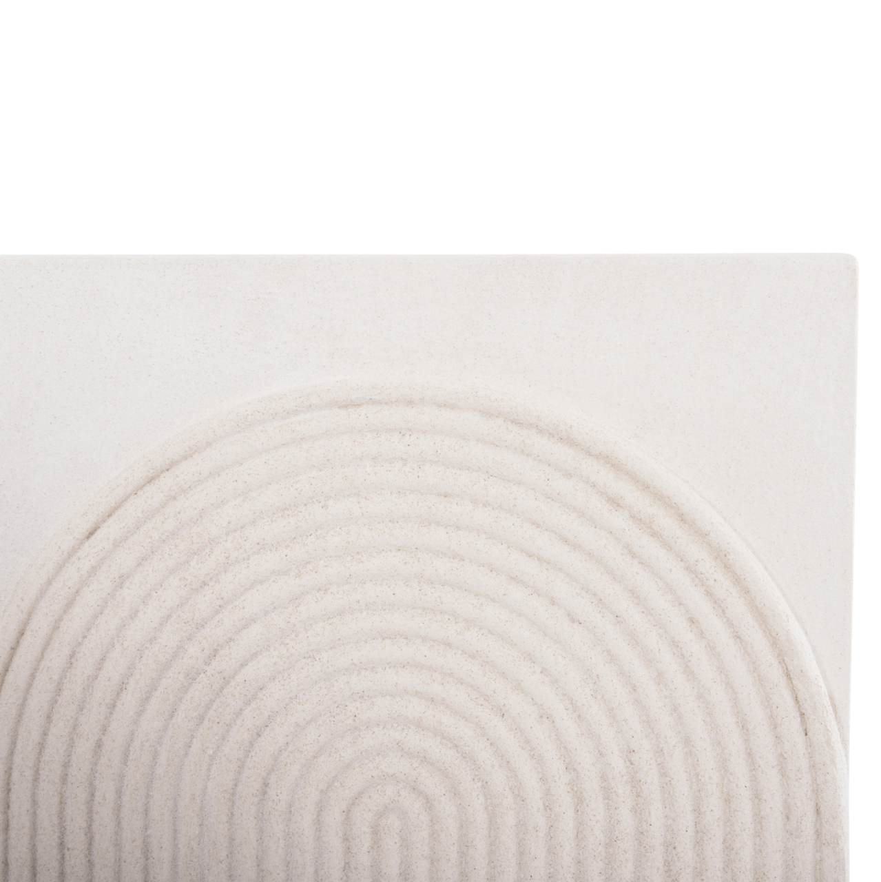 WALL DECOR PANEL SQUARE SERIES SANTORINI HM4517 MDF IN OFF-WHITE COLOR 80x4.5(thickness)x80Hcm. [5]