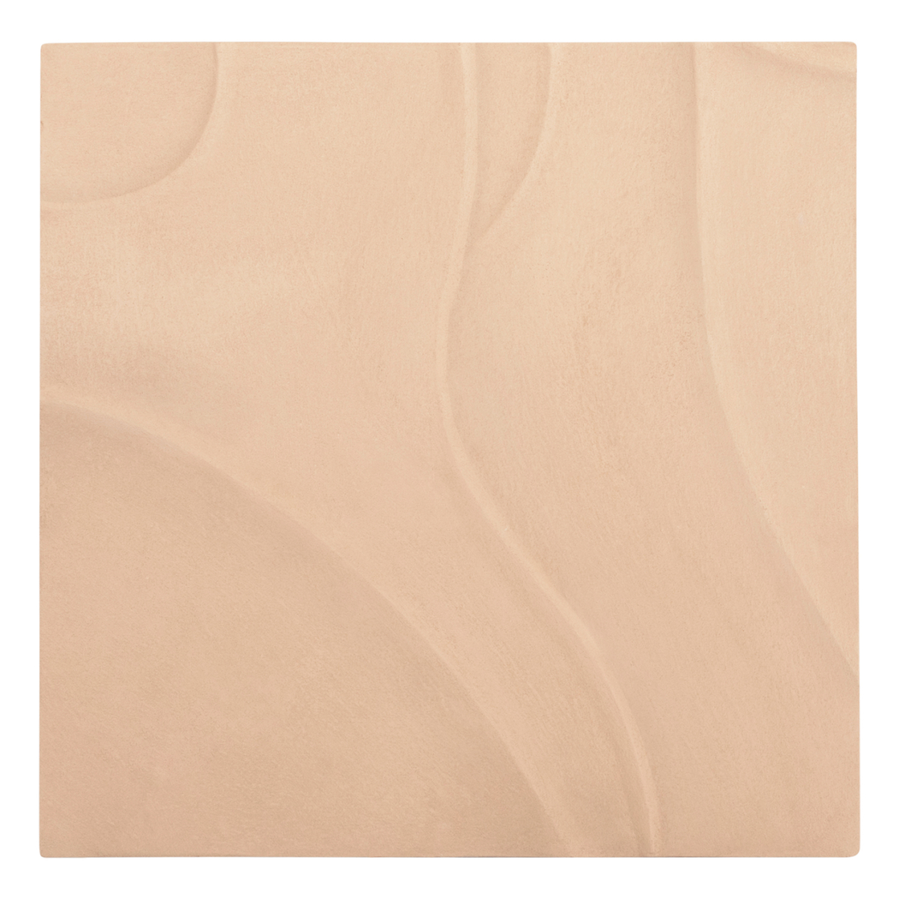 WALL DECOR PANEL SQUARE SERIES SANTORINI HM4520 MDF IN BEIGE COLOR 80x4(thickness)x80Hcm. [1]