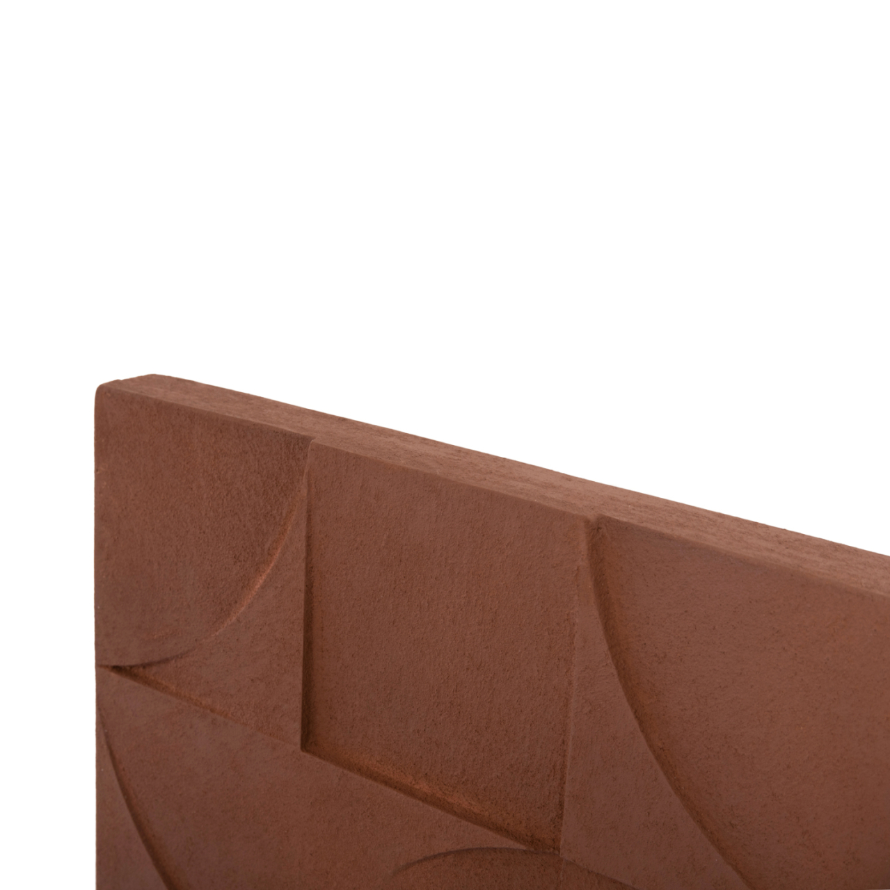 WALL DECOR PANEL SQUARE SERIES SANTORINI HM4524 MDF IN BROWN COLOR 80x5(thickness)x80Hcm. [6]