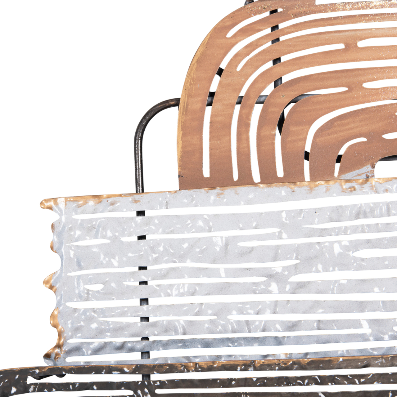 WALL DECORATION HM4206 METAL IN VARIOUS COLORS 58x4x109cm. [6]