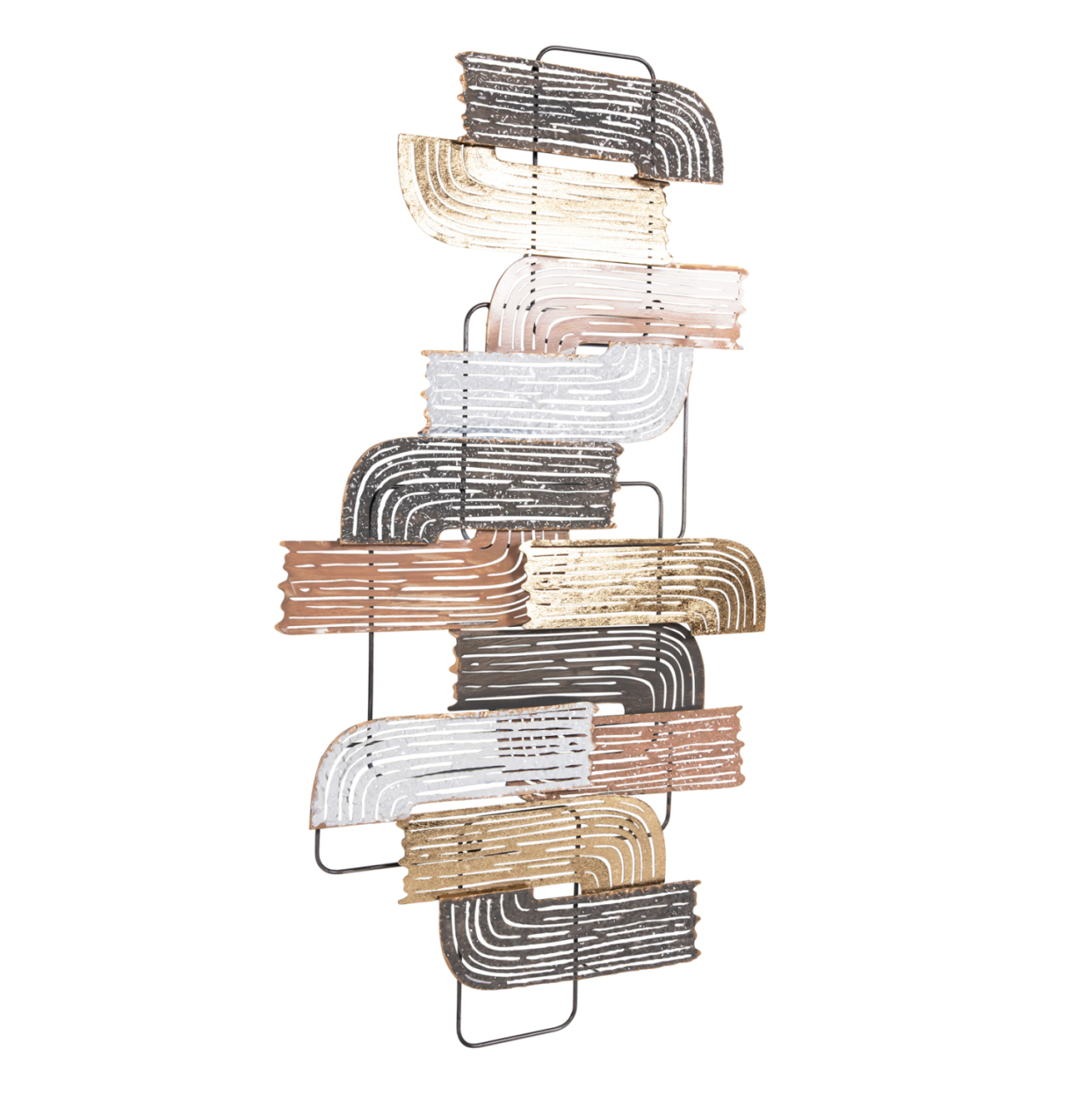 WALL DECORATION HM4206 METAL IN VARIOUS COLORS 58x4x109cm. [3]