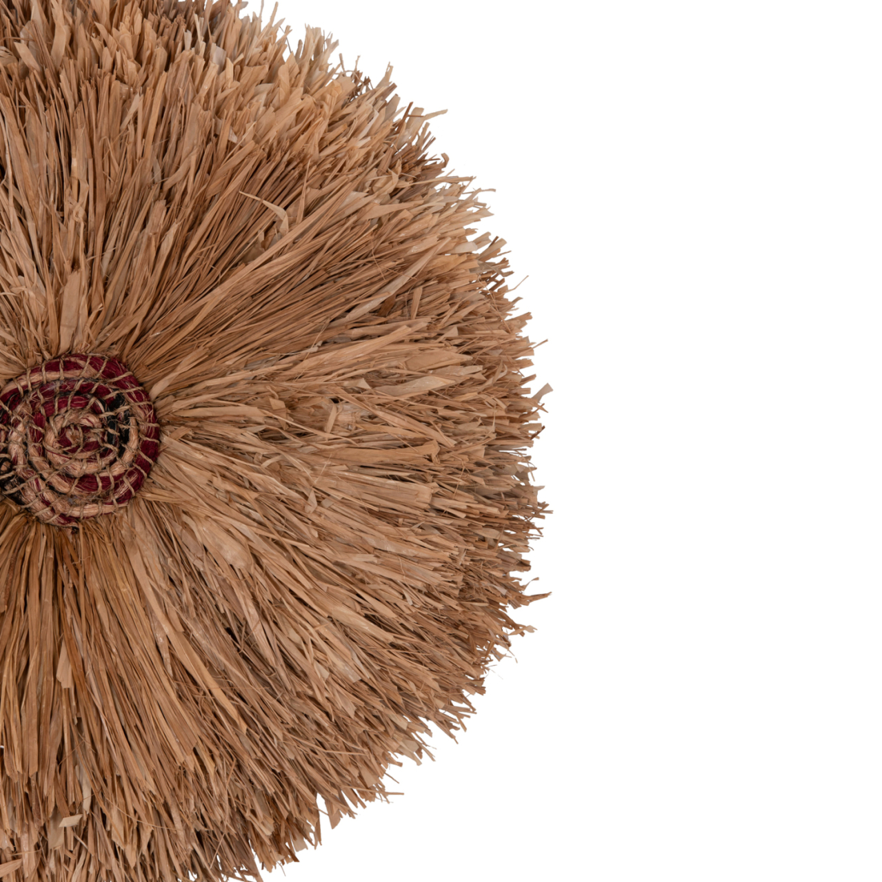 WALL DECORATION ROUND ABOR HM4717 SISAL FIBERS IN NATURAL Φ60cm. [4]