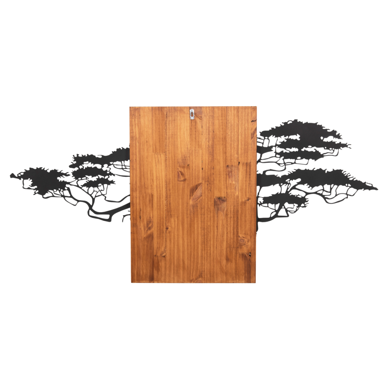 WALL DECORATION TREE FIGURE HM4653 METAL-WOOD 148x3x70Hcm. [4]