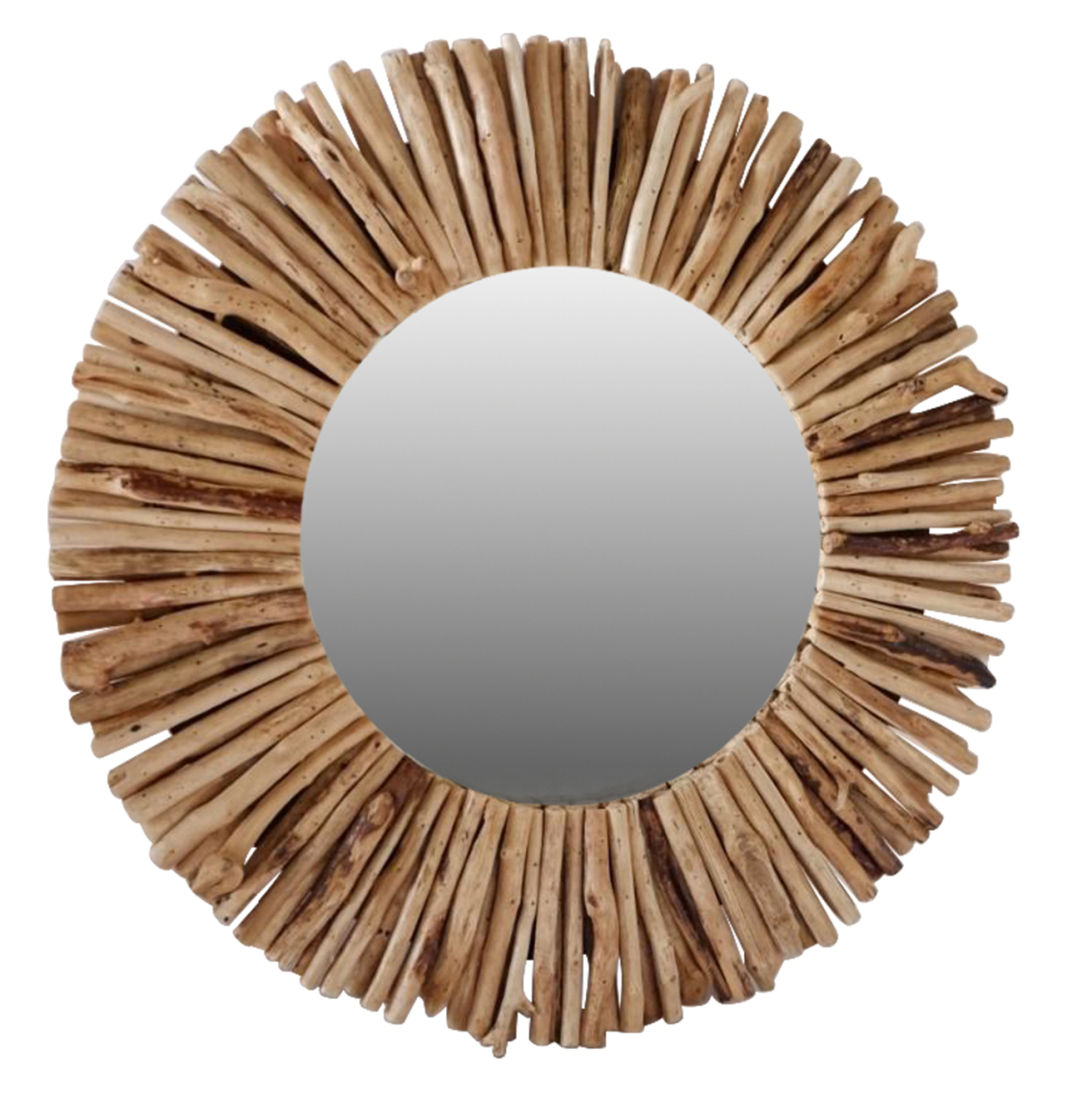 WALL MIRROR DRIFTWOOD NATURAL COLOR HM7720 60X5X60H [1]