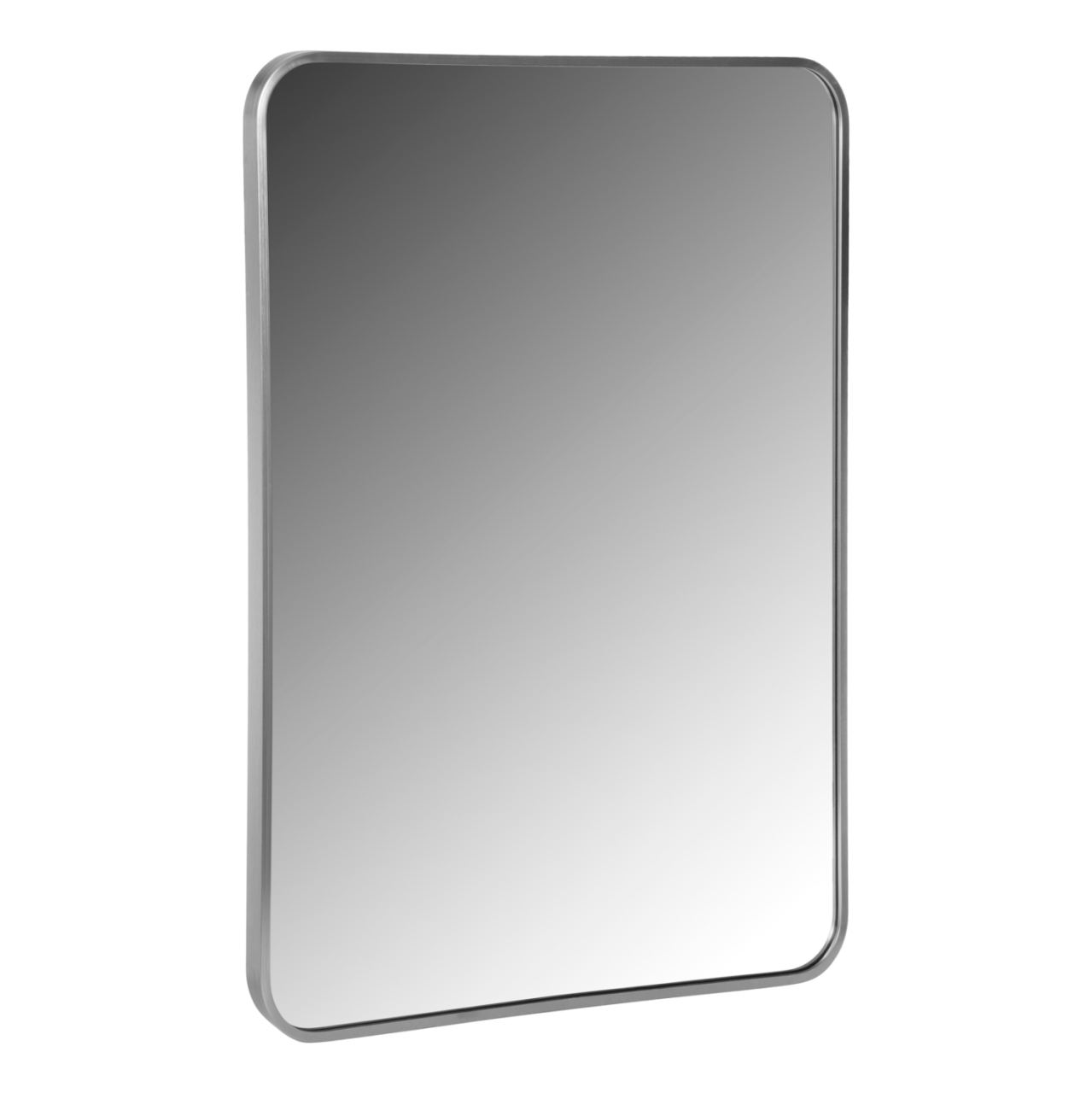 WALL MIRROR ELIANA HM9584.40 SILVER ALUMINUM FRAME 60x3x80Hcm. [3]