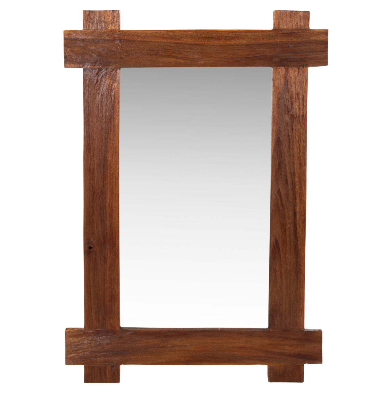 WALL MIRROR HM4303 RECYCLED TEAK IN NATURAL COLOR 70x100Hcm. [3]