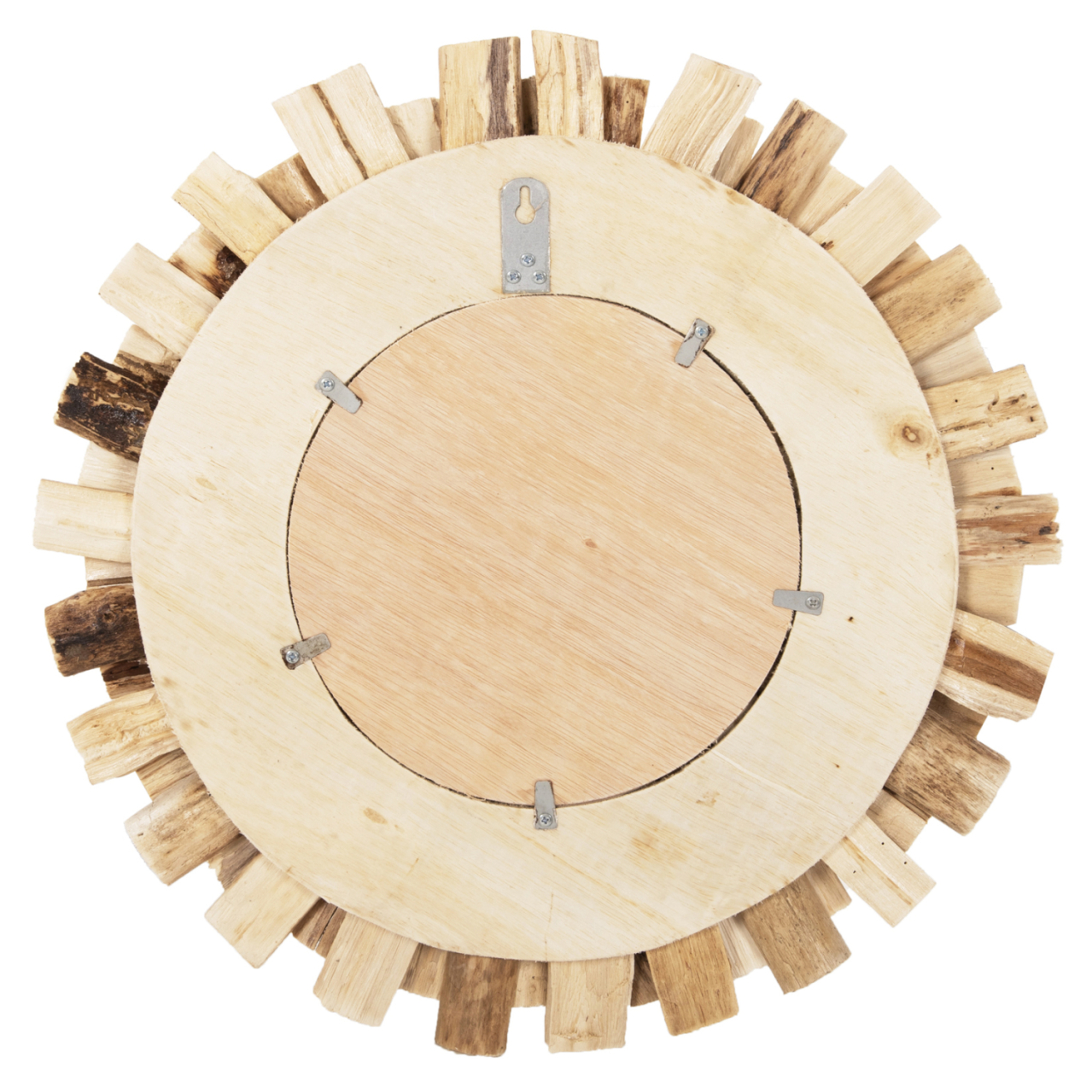 WALL MIRROR HM7719 DRIFTWOOD NATURAL 50X5X50H [5]
