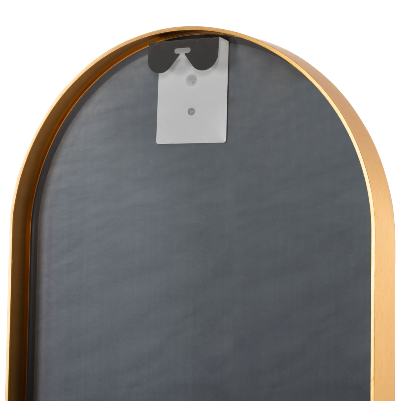 WALL MIRROR HM9581.30 TALL OVAL GOLD ALUMINUM FRAME 38,5x4x149Hcm. [5]