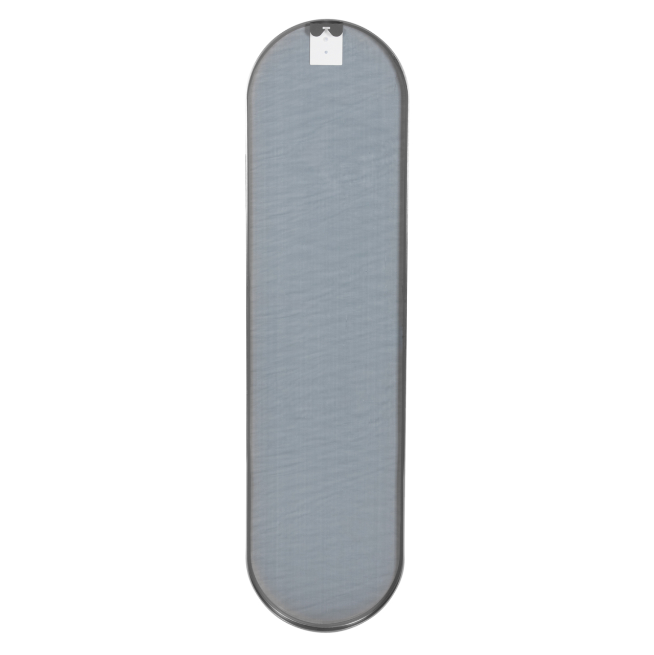 WALL MIRROR HM9581.40 TALL OVAL SILVER ALUMINUM FRAME 38,5x4x149Hcm. [4]