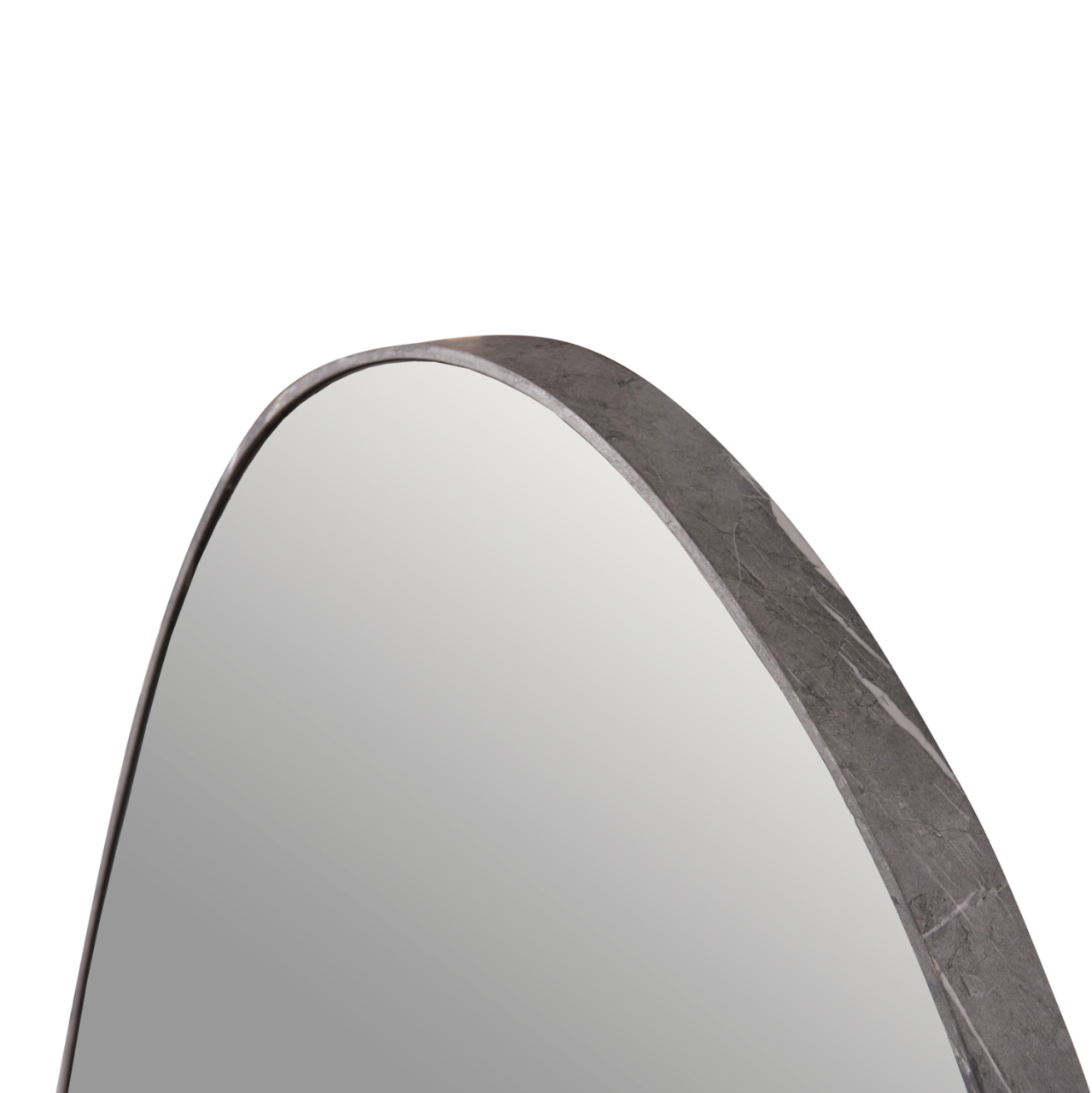 WALL MIRROR IRREGU HM4487.02 MDF FRAME IN GREY MARBLE COLORING 60x80Hcm. [4]