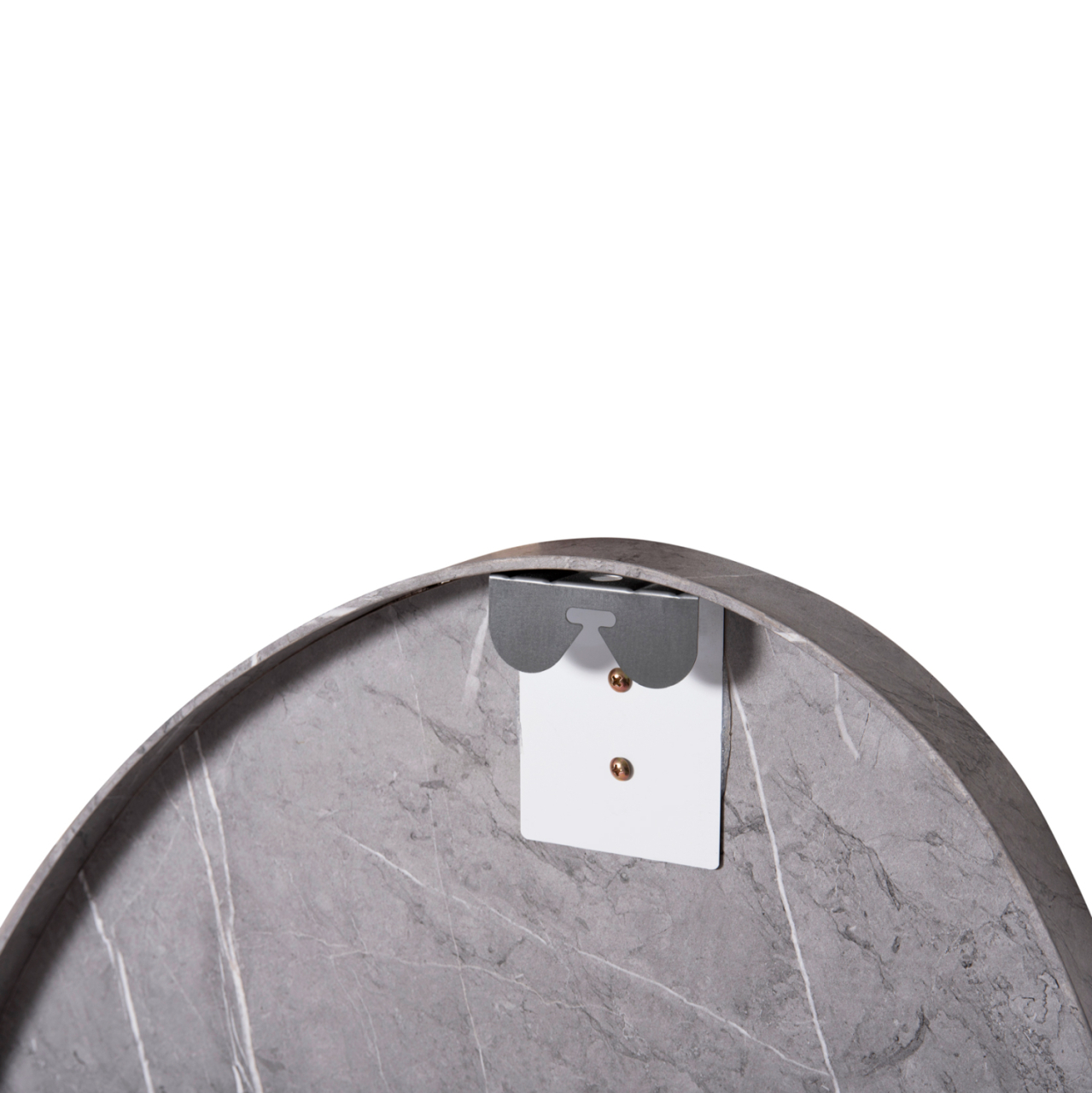 WALL MIRROR IRREGU HM4487.02 MDF FRAME IN GREY MARBLE COLORING 60x80Hcm. [6]