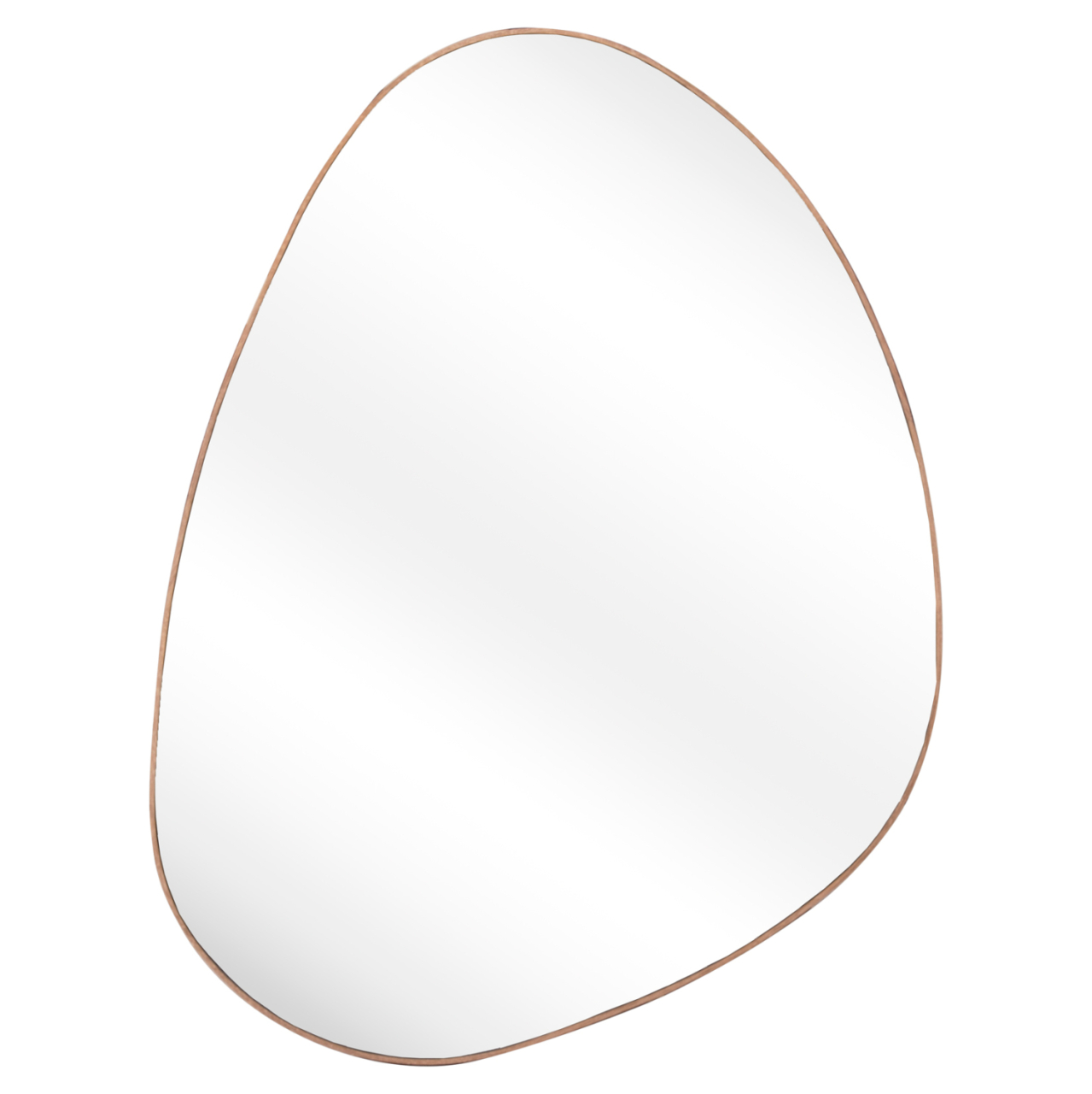 WALL MIRROR IRREGU HM4487.03 MDF FRAME IN NATURAL WOOD COLORING 60x80Hcm. [3]