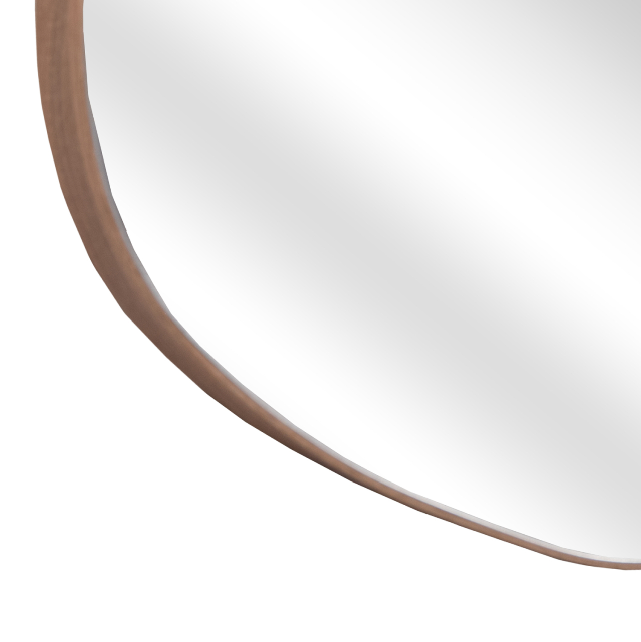 WALL MIRROR IRREGU HM4487.03 MDF FRAME IN NATURAL WOOD COLORING 60x80Hcm. [5]