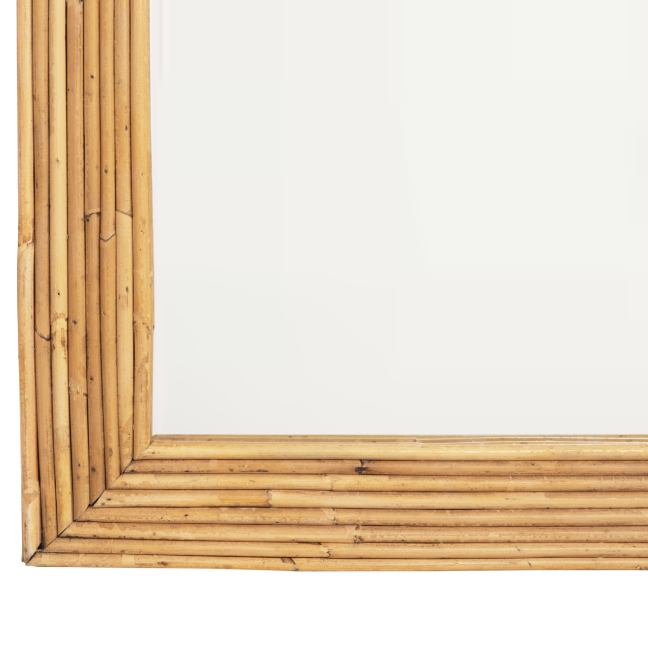WALL MIRROR REFLECT HM4367 NATURAL RATTAN FRAME 60x4,5x100Hcm. [6]