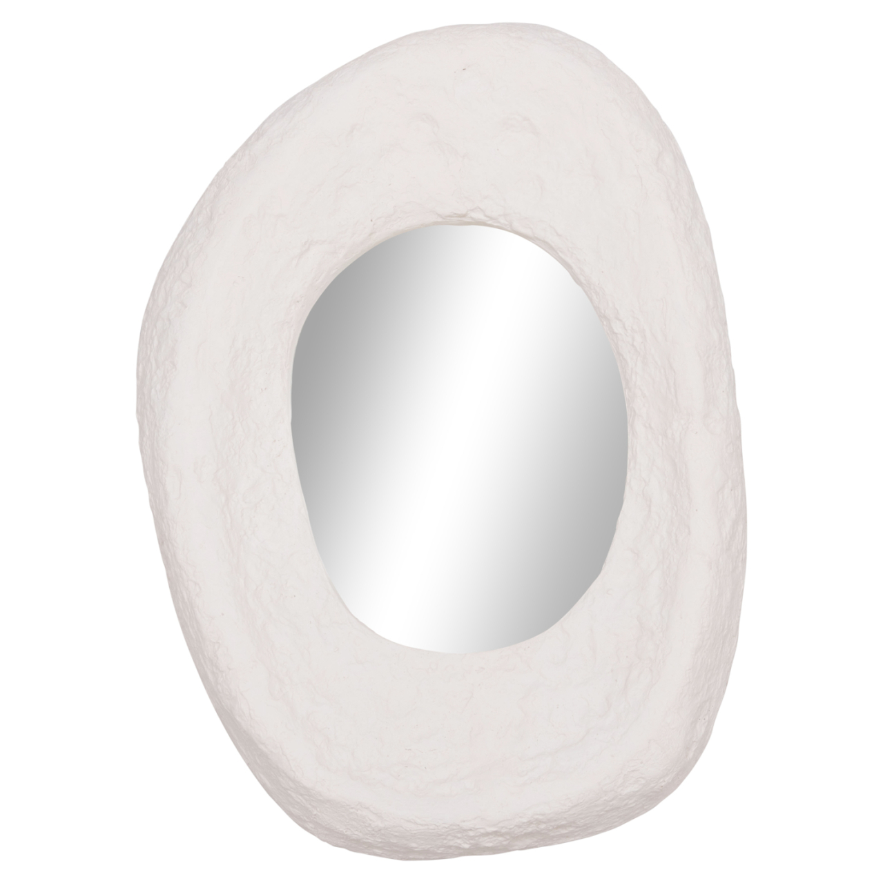 WALL MIRROR RIFFE HM4695.02 FIBER CEMENT IN WHITE 60x13x85Hcm [5]