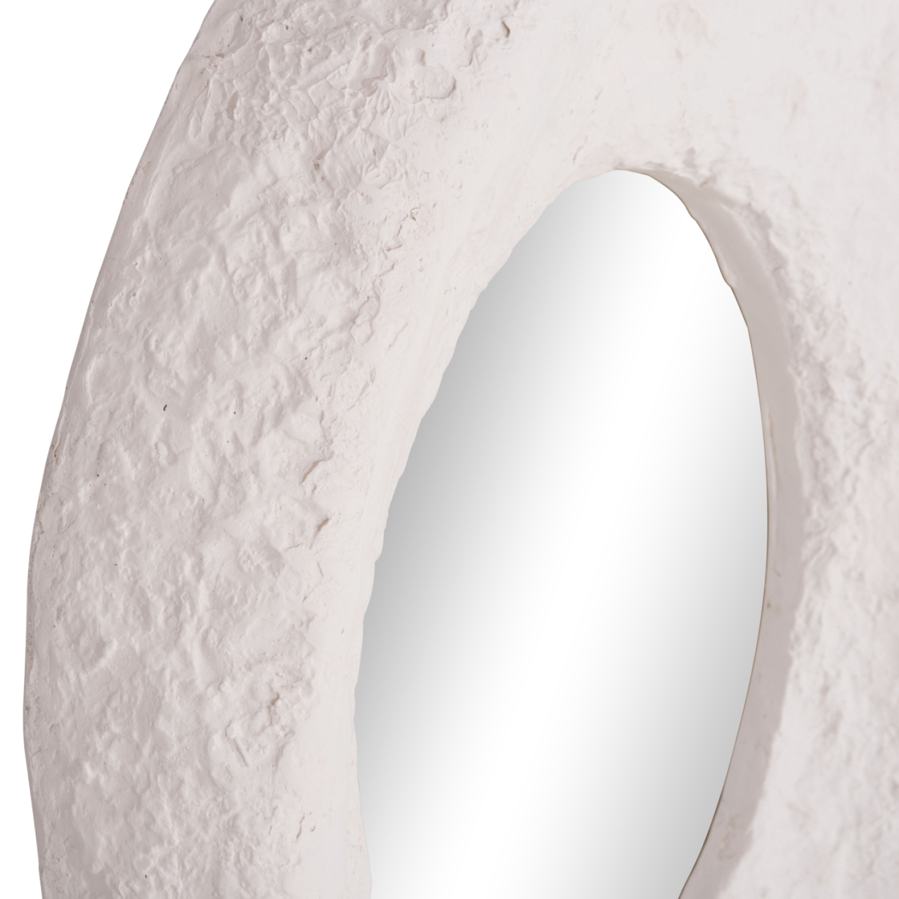 WALL MIRROR RIFFE HM4695.02 FIBER CEMENT IN WHITE 60x13x85Hcm [10]