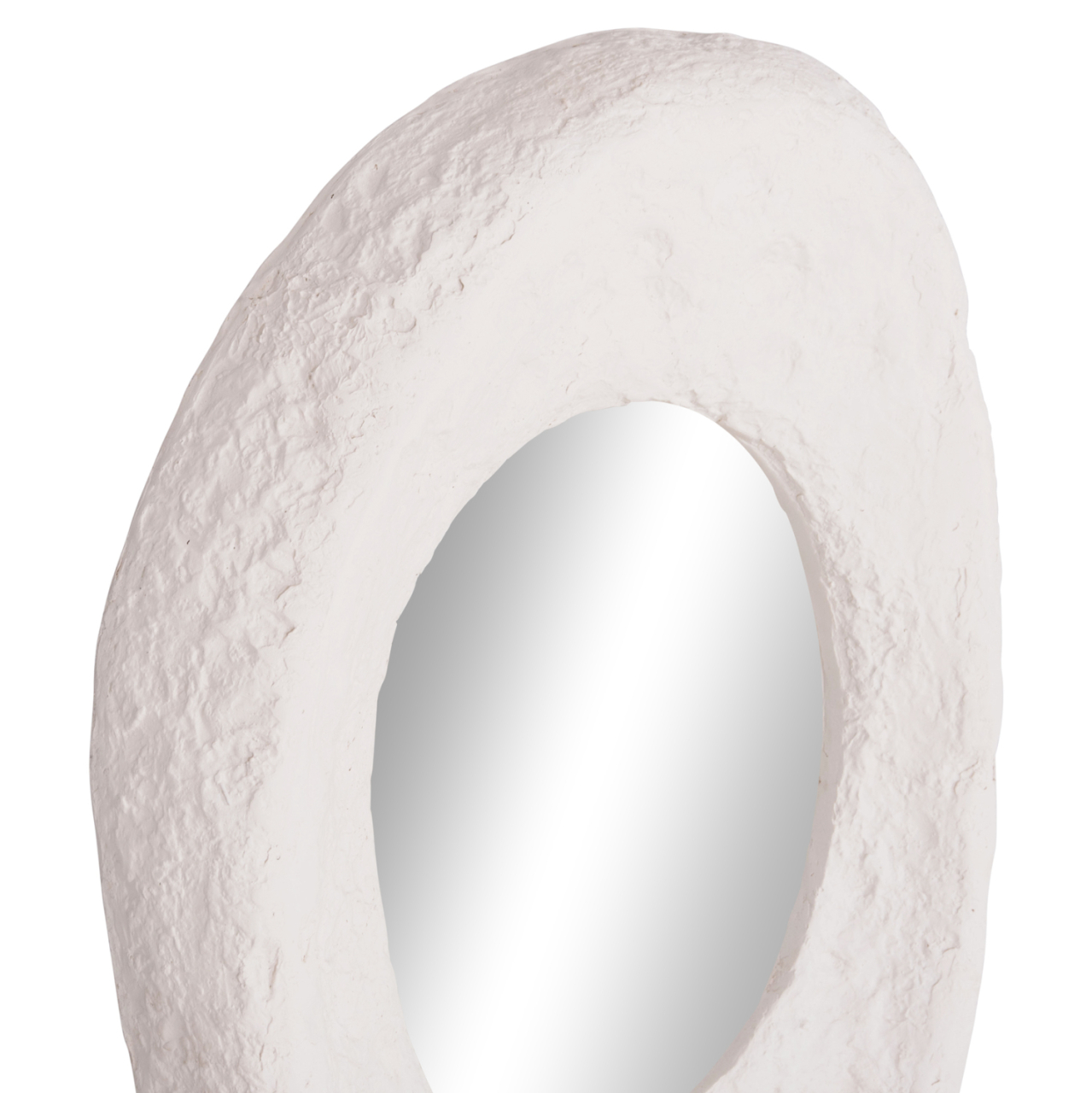 WALL MIRROR RIFFE HM4695.02 FIBER CEMENT IN WHITE 60x13x85Hcm [8]