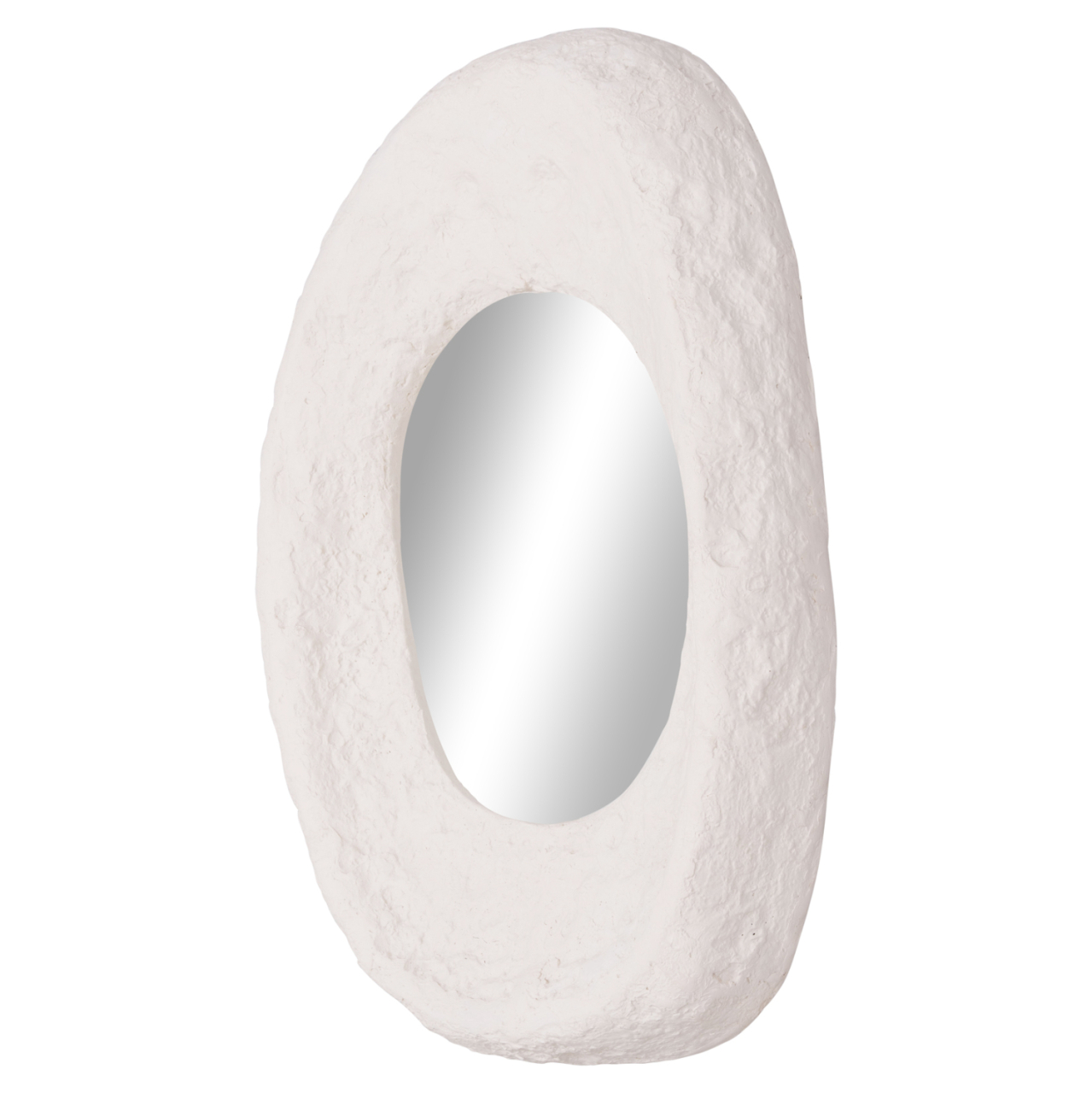 WALL MIRROR RIFFE HM4695.02 FIBER CEMENT IN WHITE 60x13x85Hcm [4]