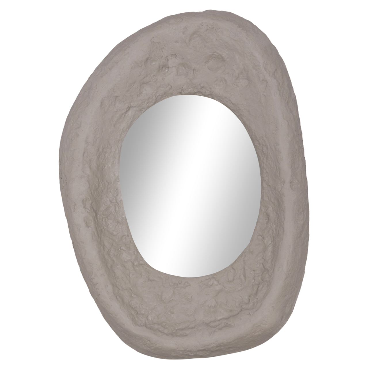 WALL MIRROR RIFFE HM4695.03 FIBER CEMENT IN GREY 60x13x85Hcm [6]