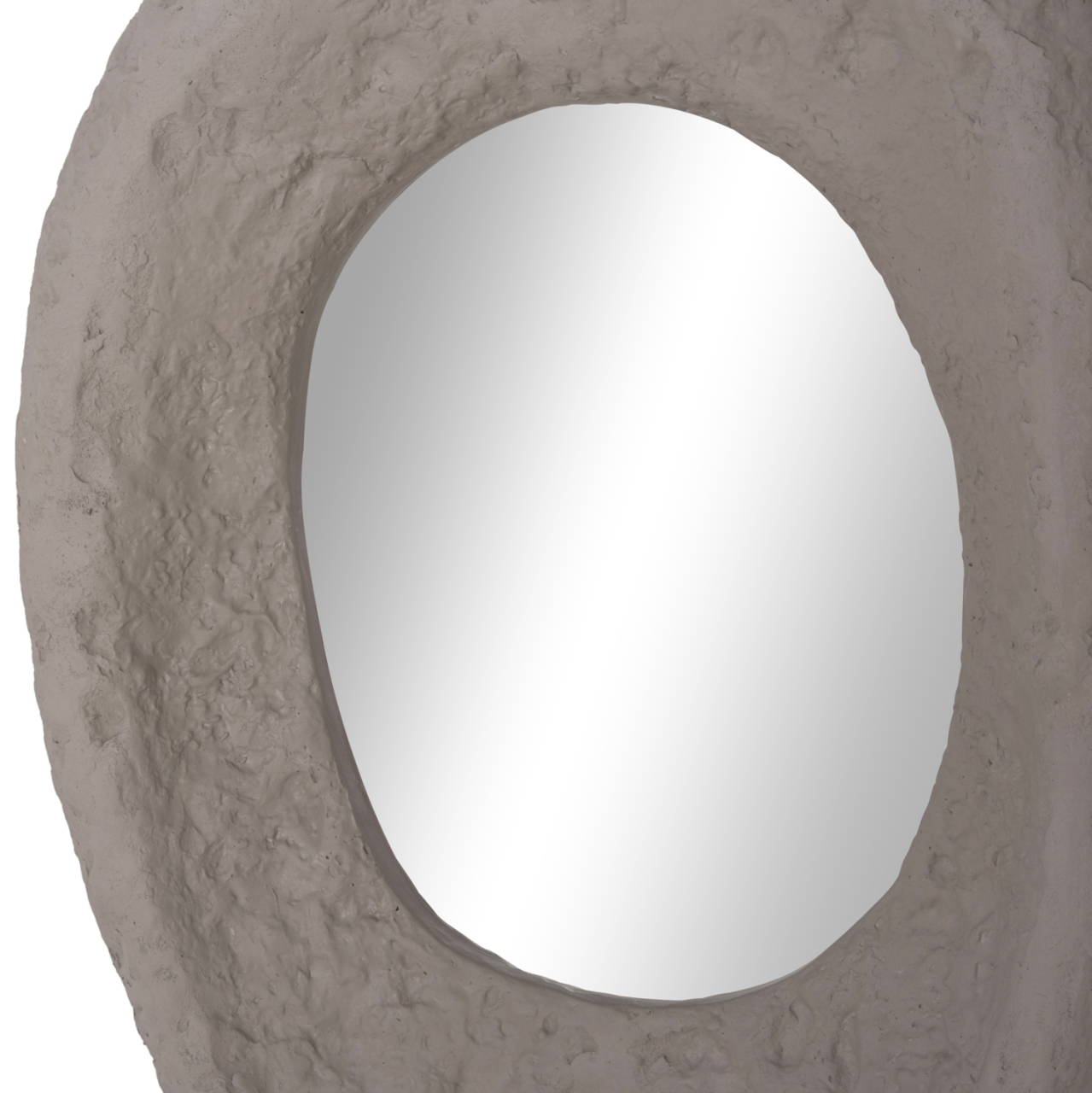 WALL MIRROR RIFFE HM4695.03 FIBER CEMENT IN GREY 60x13x85Hcm [7]