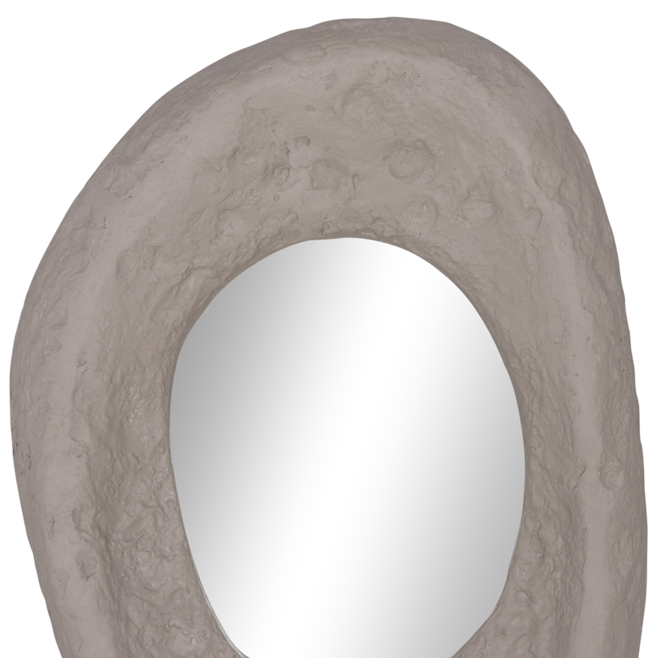 WALL MIRROR RIFFE HM4695.03 FIBER CEMENT IN GREY 60x13x85Hcm [5]