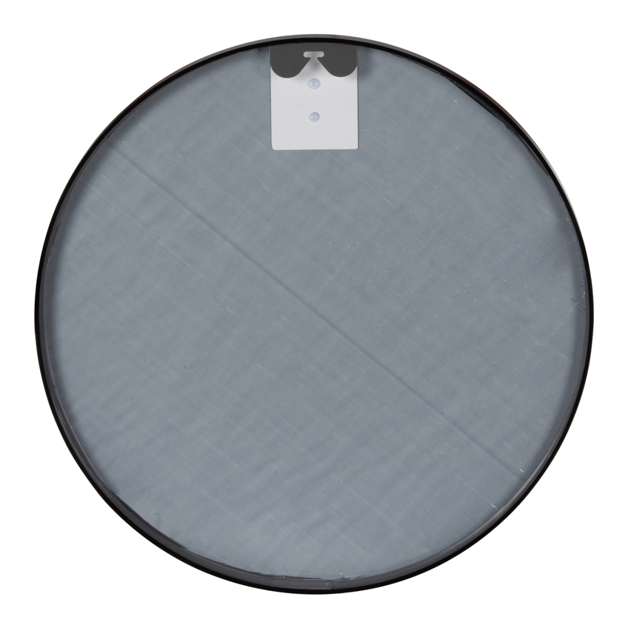 WALL MIRROR ROUND HM9582.01 ALUMINUM FRAME IN BLACK Φ50x3 cm. [3]