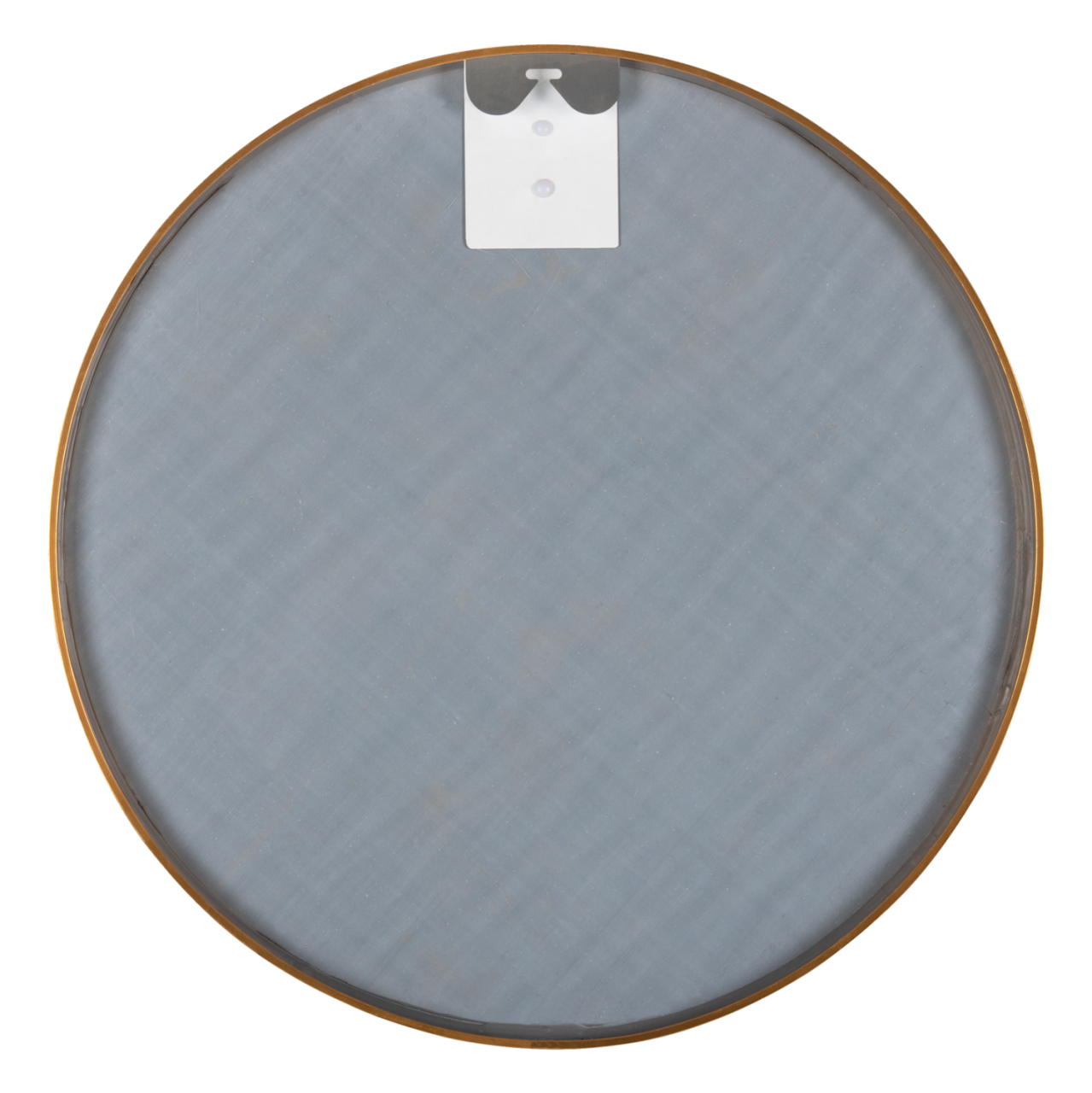 WALL MIRROR ROUND HM9582.30 ALUMINUM FRAME IN GOLD Φ50x3 cm. [4]