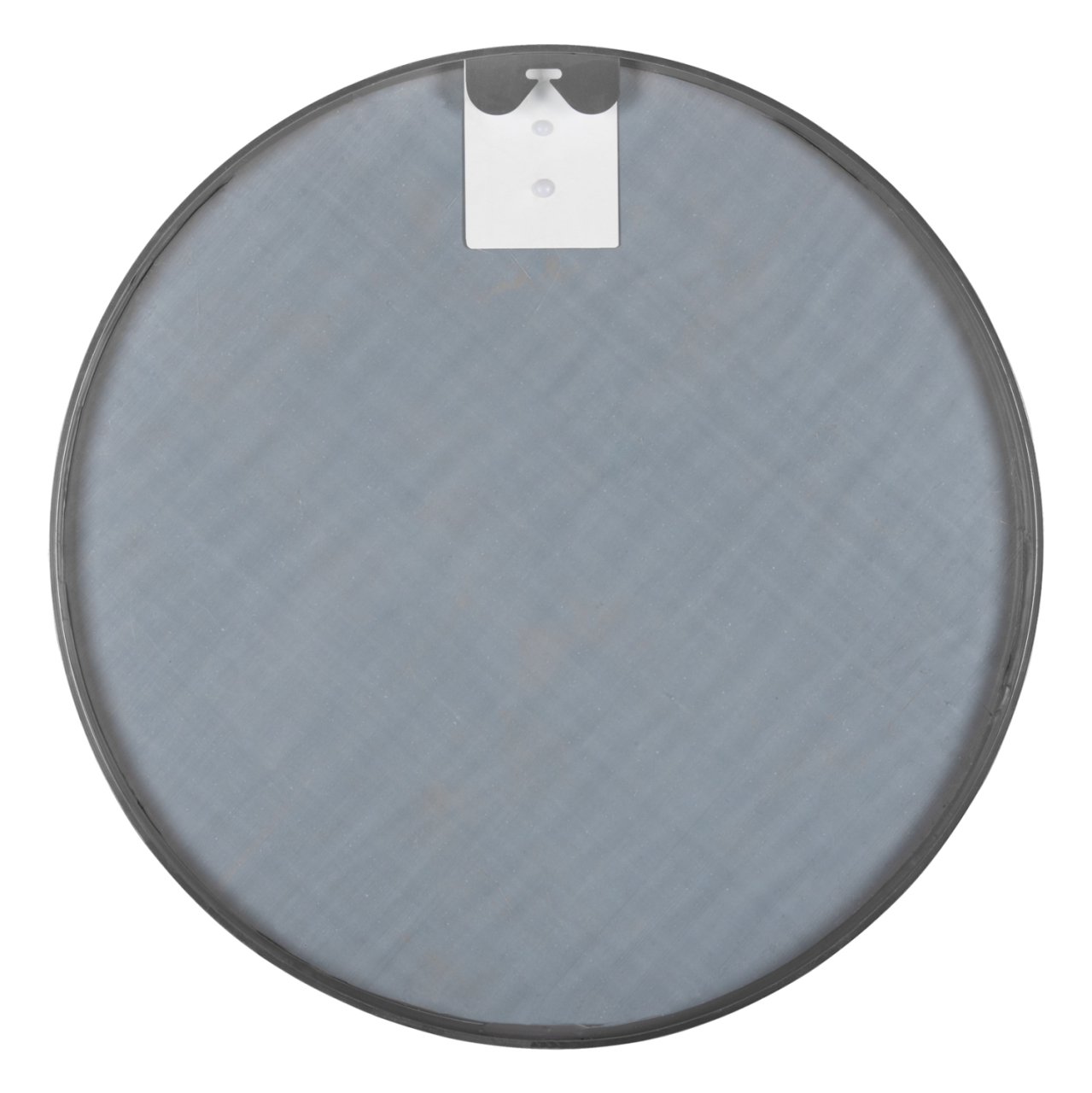 WALL MIRROR ROUND HM9582.40 ALUMINUM FRAME IN SILVER Φ50x3 cm. [4]