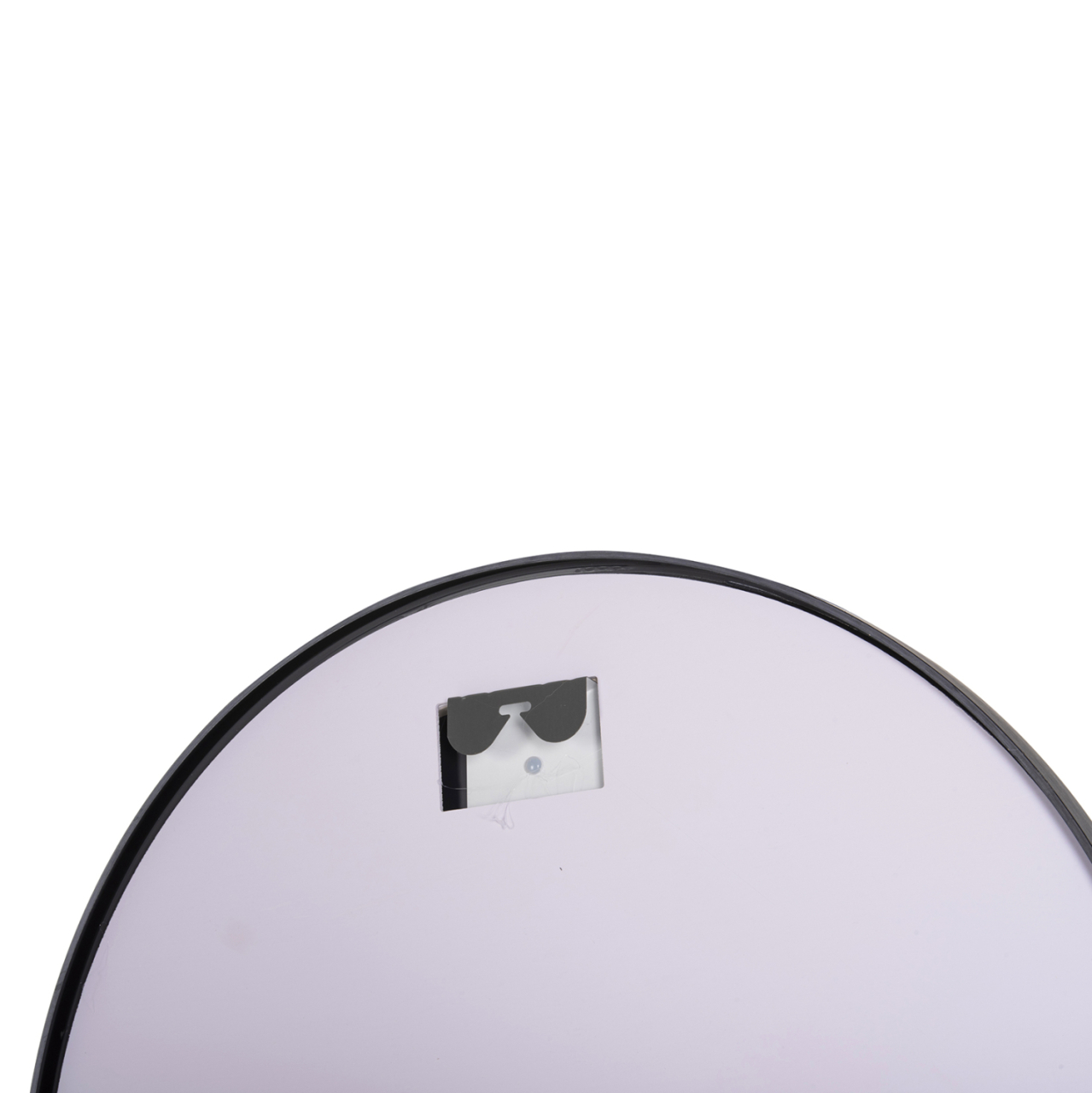 WALL MIRROR ROUND IMAGE HM9579.01 ALUMINUM IN BLACK-LED LIGHT Φ60x3cm. [6]
