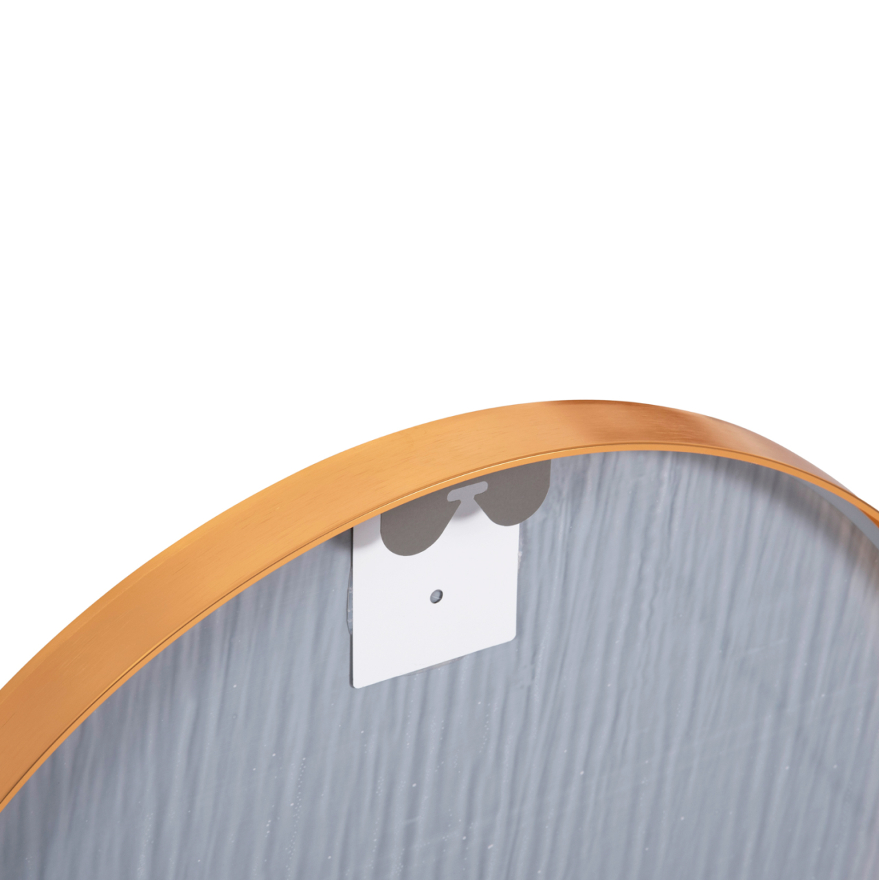 WALL MIRROR SERIES ARCHER HM4500.30 OVAL ALUMINUM FRAME IN GOLDEN 59x79Hcm. [6]
